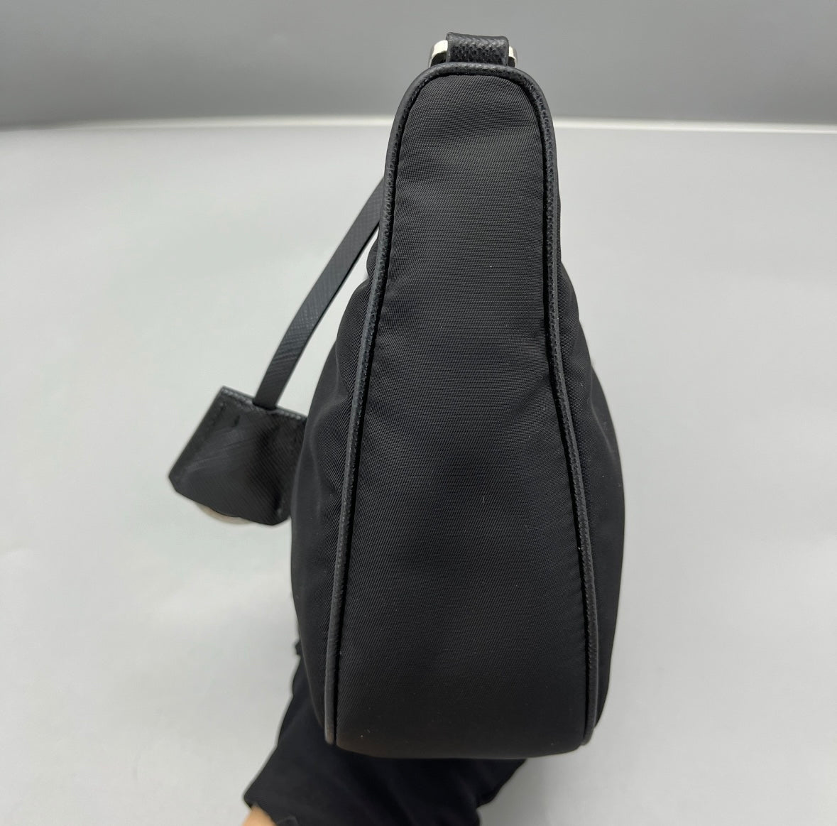 Prada - Re-Edition 2005 Re-Nylon Bag - Re-Nylon and Saffiano leather trims - Black - (small)