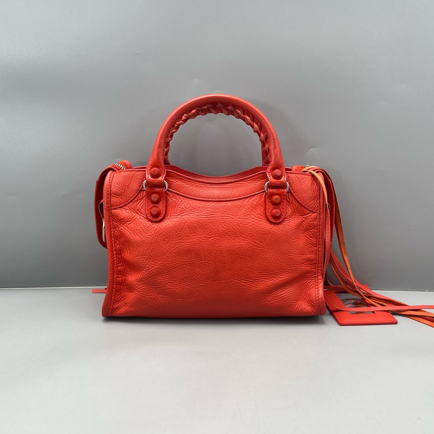 Balenciaga - City Mini - Lambskin leather - Orange - (mini)