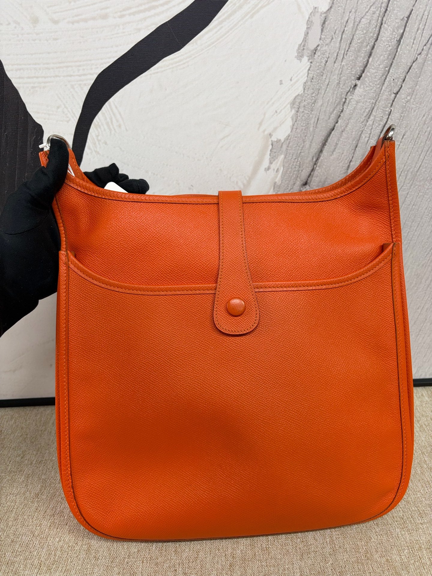 Hermès - Evelyne III 33 - Epsom leather - Orange - (medium)