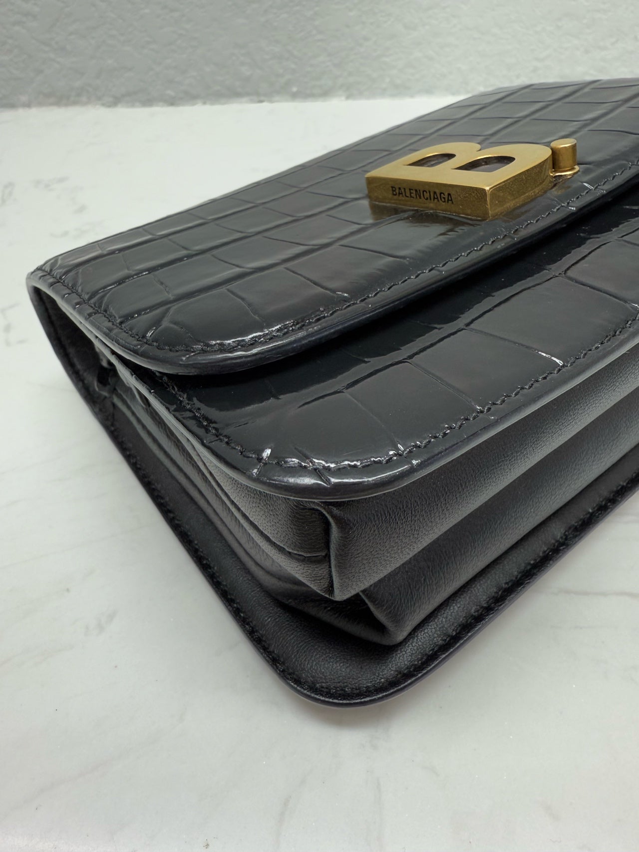 Balenciaga - Messenger Bag - Leather - Black - (mini)