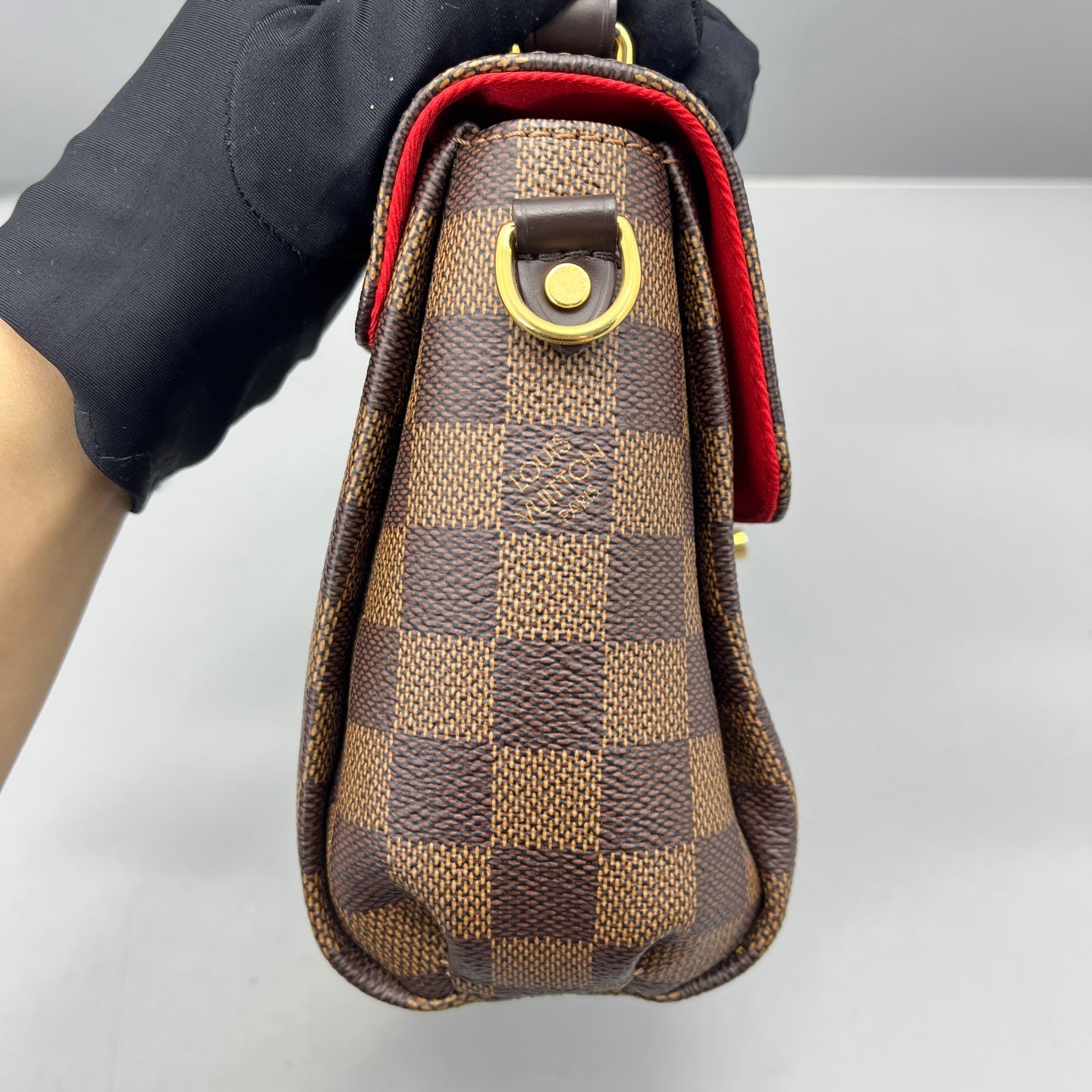 Louis Vuitton - Pochette Metis - Damier Ebene coated canvas with leather trim - Brown - (Small)