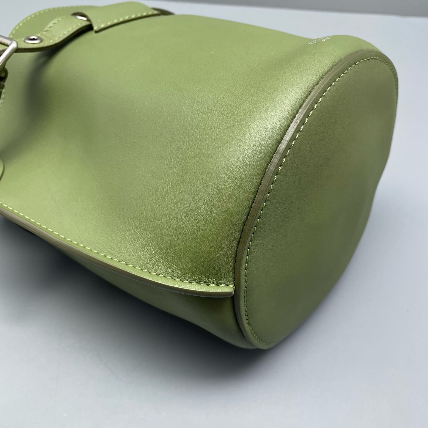 Celine - Big Bag Bucket - Leather - Green - (small)