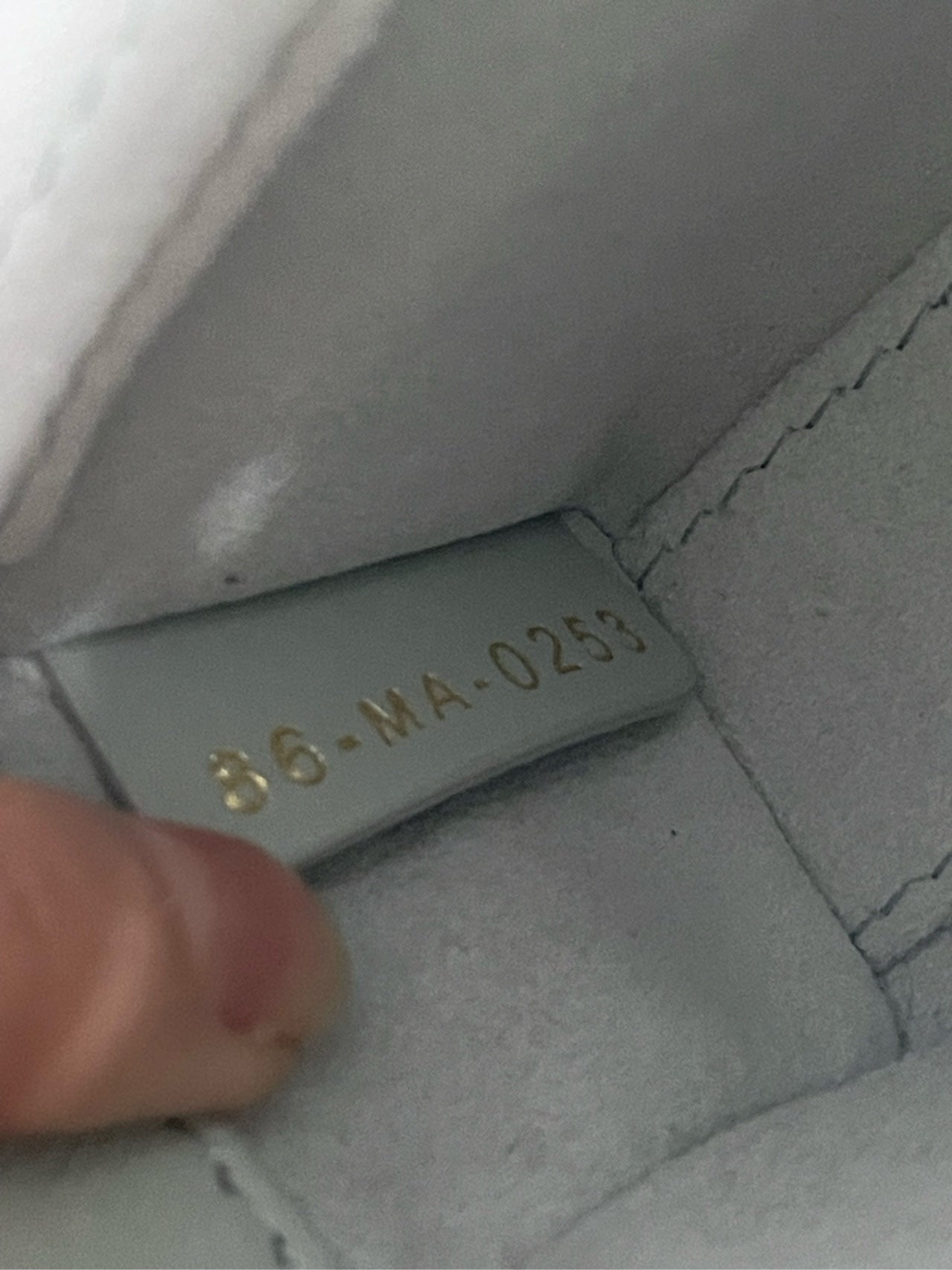 Dior - Lady Dior Horizontal Mini - Lambskin leather - Light Blue with Gold-Tone Hardware - (mini)