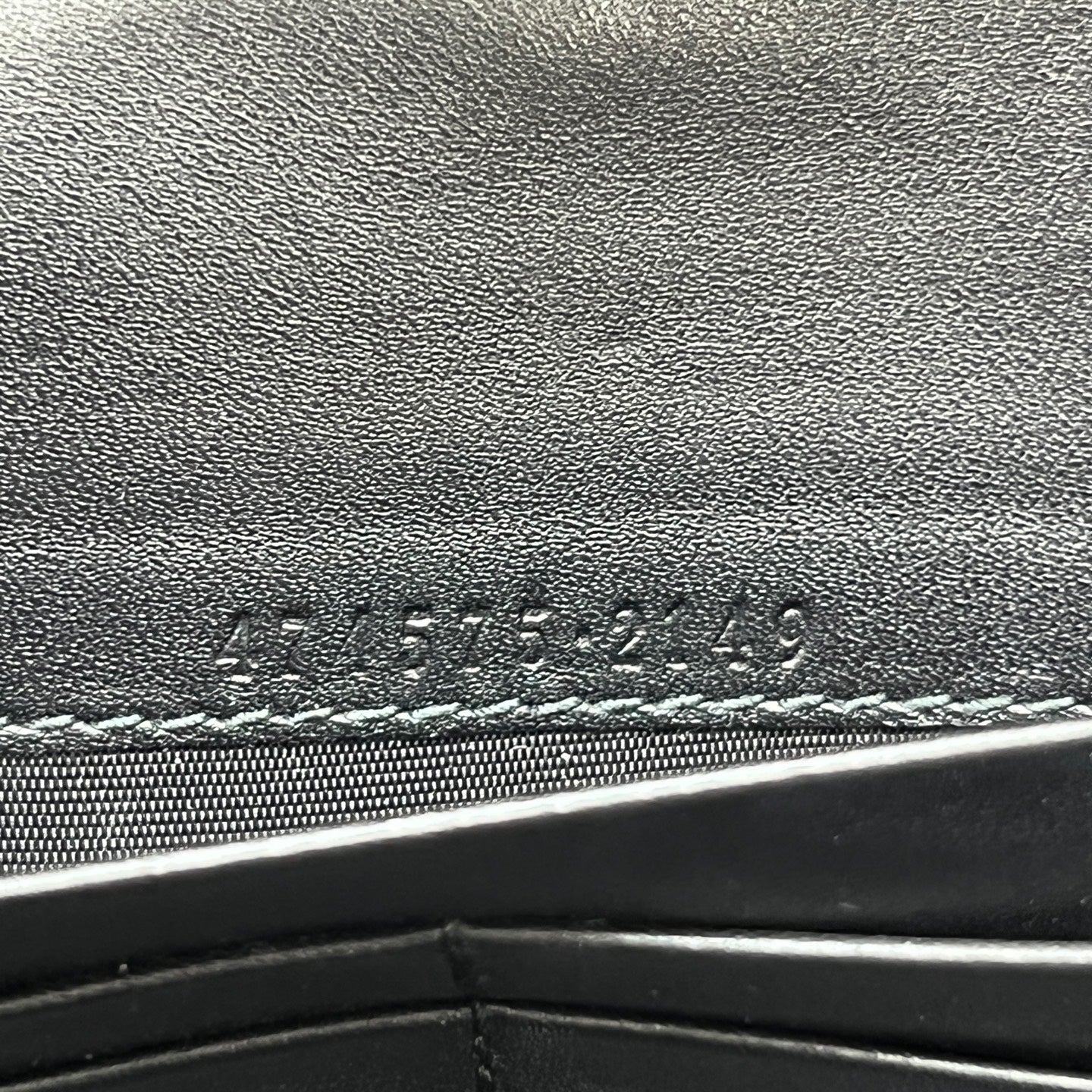 Gucci - GG Marmont Matelassé Wallet on Chain (WOC) - Leather - Black - (mini)