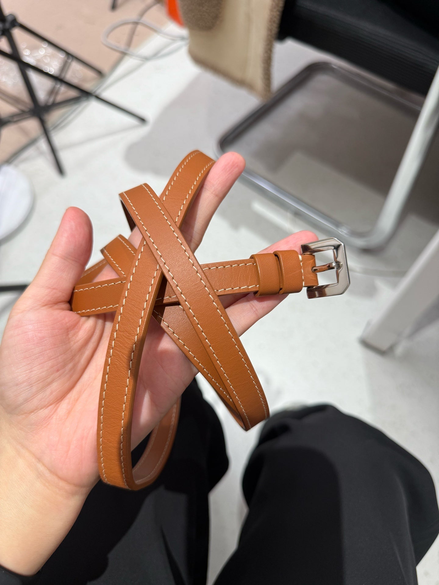 Goyard - Saigon PM (Petit Modèle) with Bandouliere - Goyardine canvas with leather trim and wooden handle - Brown (Goyardine monogram) with Caramel leather - (Small)