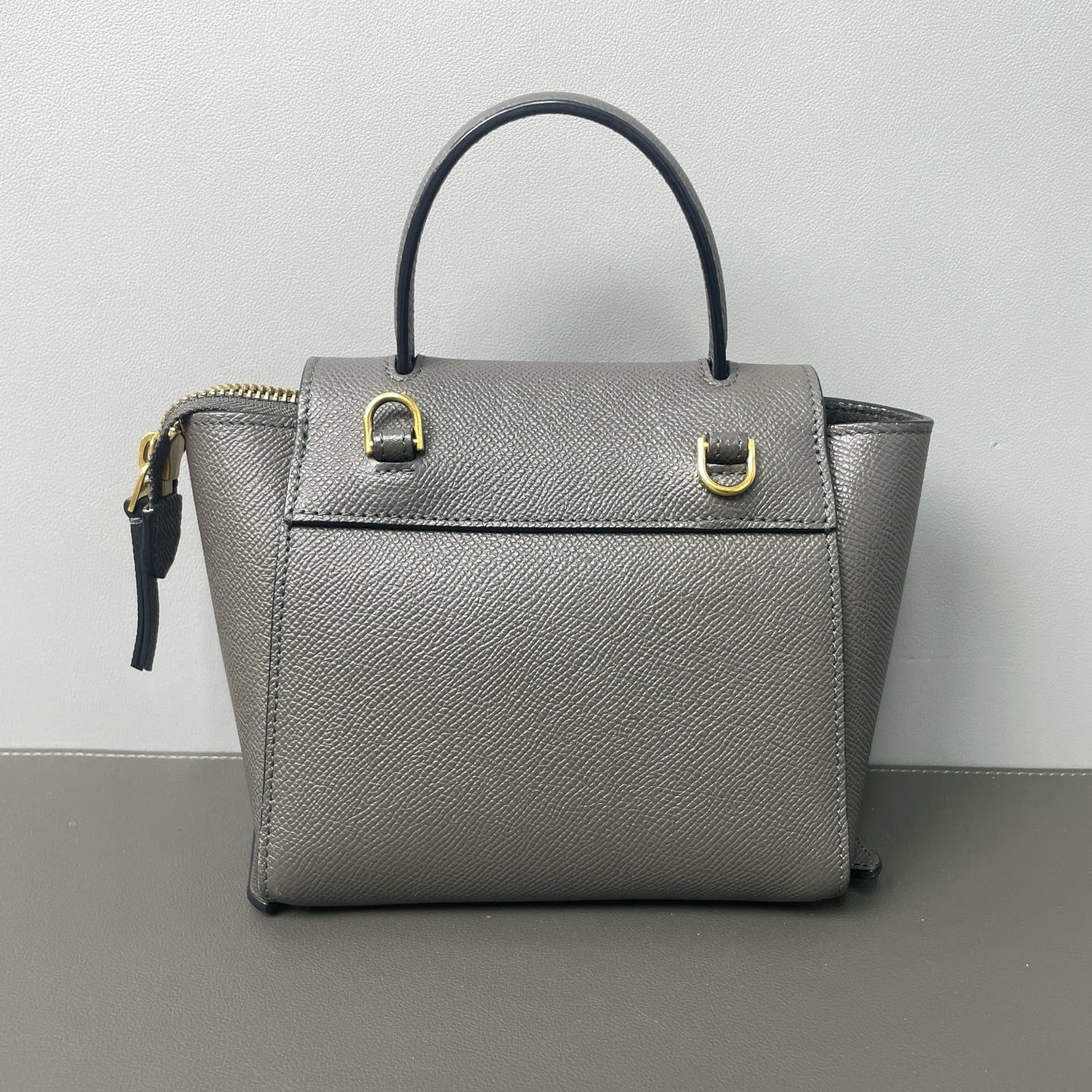 Celine - Pico Belt Bag - Leather - Grey - (mini)