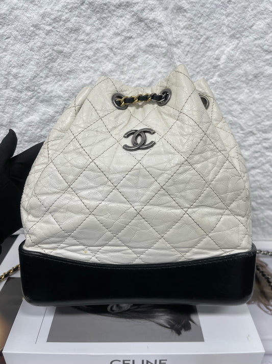 Chanel - Gabrielle Backpack - Calfskin leather - Multicolour - (small)