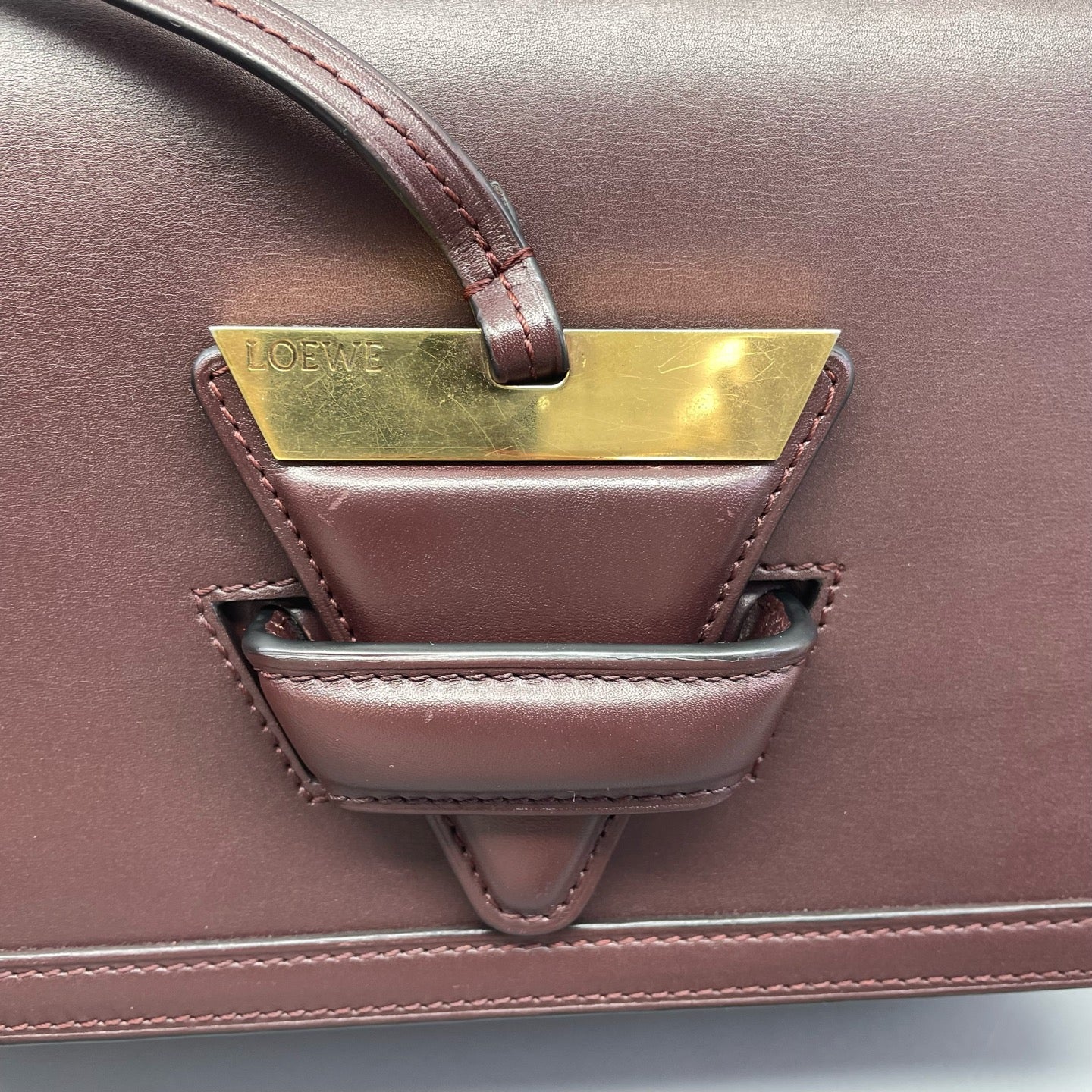 Loewe - Barcelona - Leather - Burgundy - (medium)