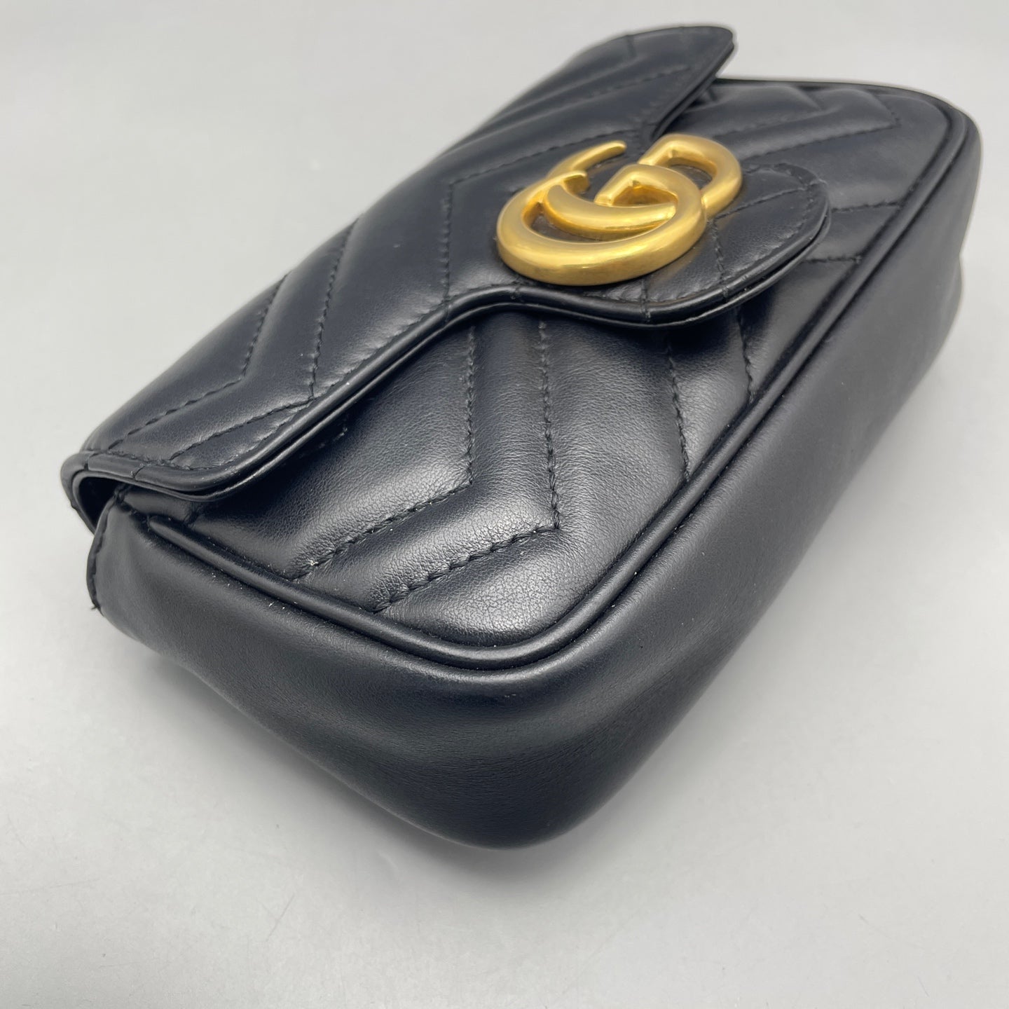 Gucci - Marmont Super Mini - Leather - Black - (mini)