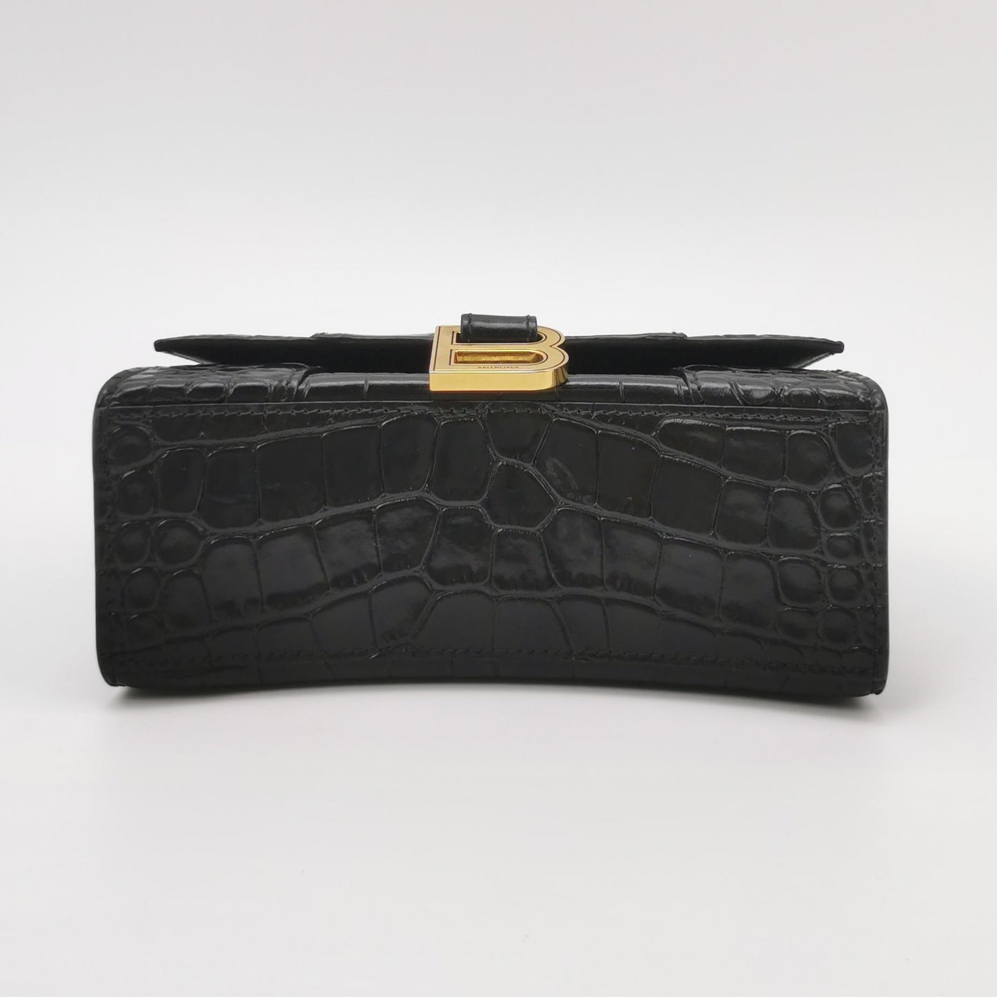 Balenciaga - HOURGLASS - Leather - Black - (Mini)