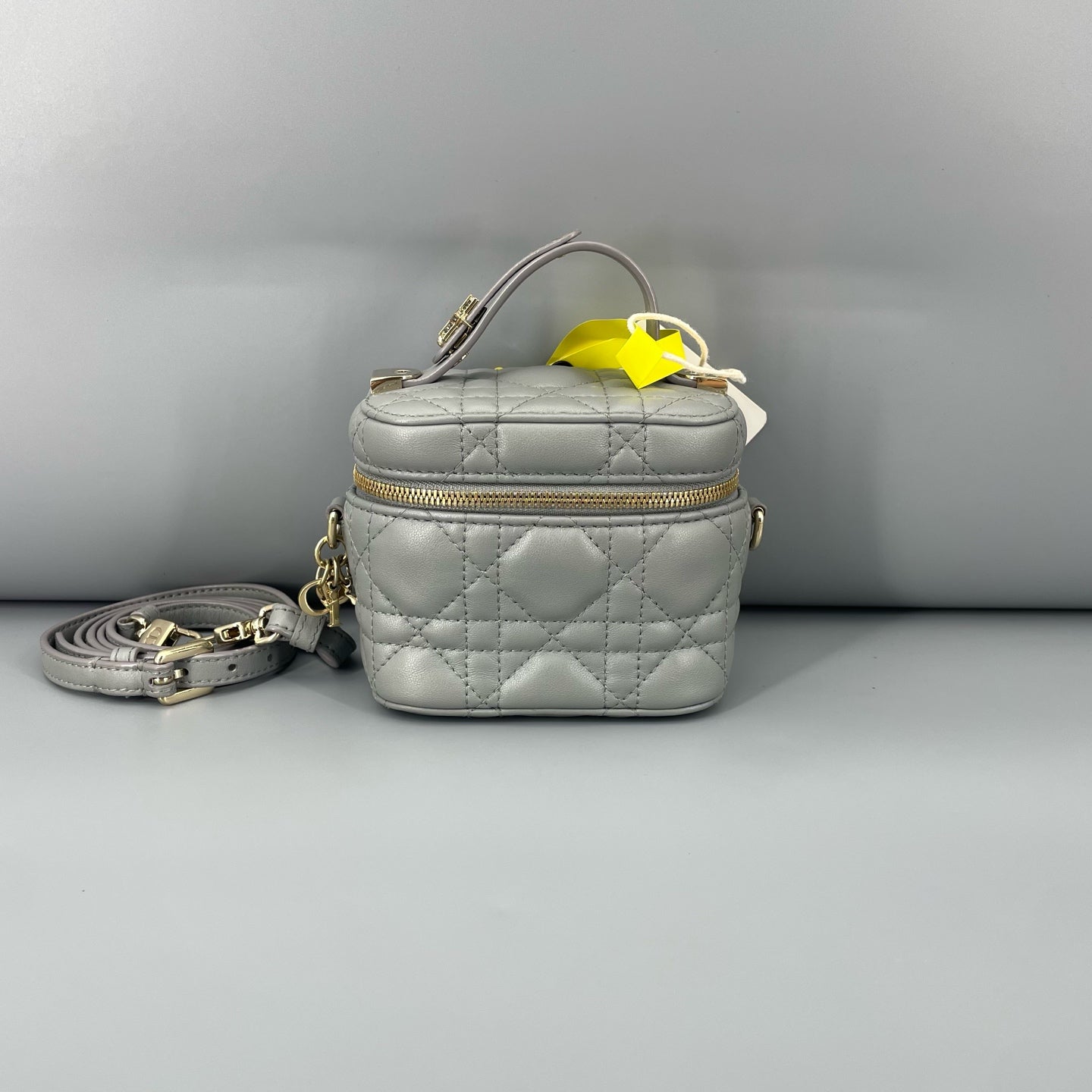 Dior - Vanity Case - Leather - Grey - (mini)