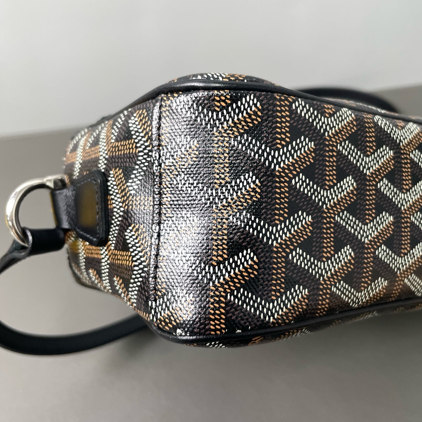 Goyard - Cap-Vert - Goyardine canvas with leather trim - Black - (Small)