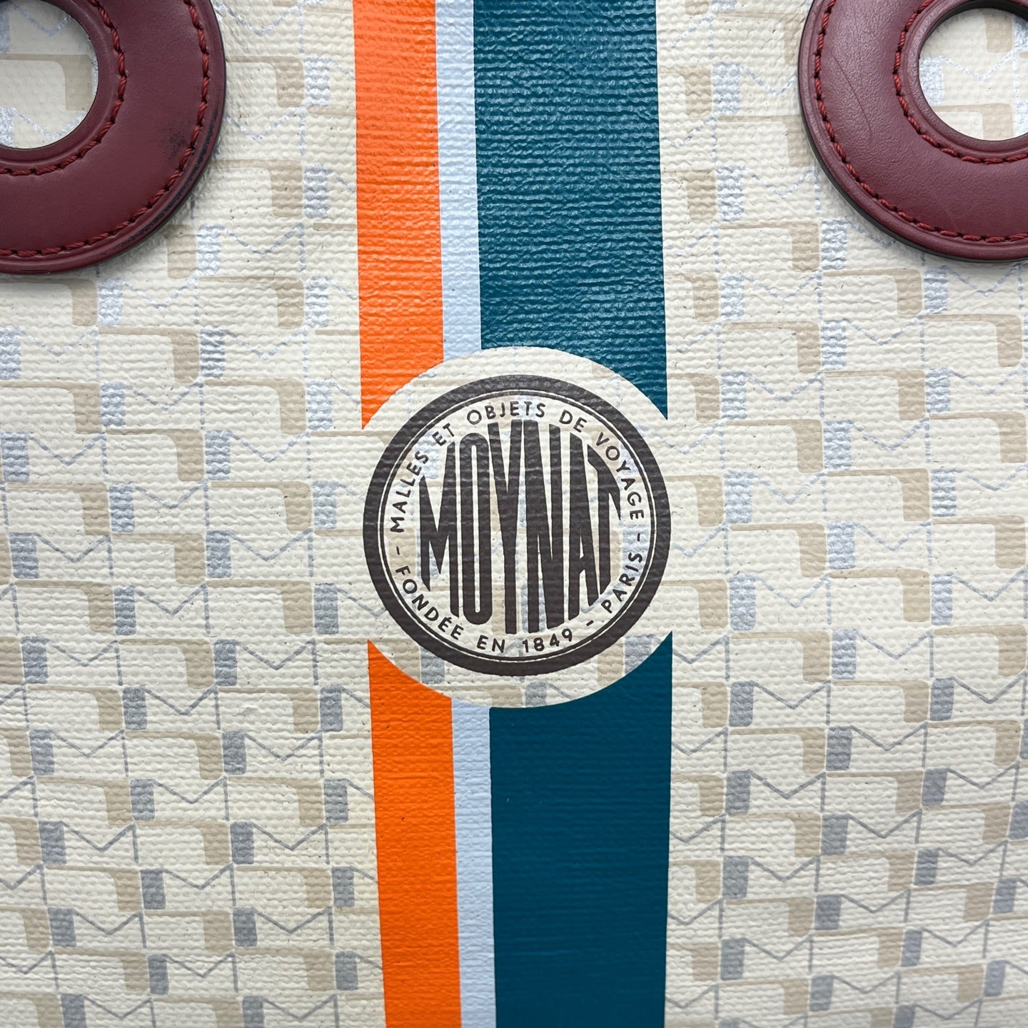 Moynat - Oh! Tote Bag - Coated Canvas with Leather Trim - Multicolour - (medium)
