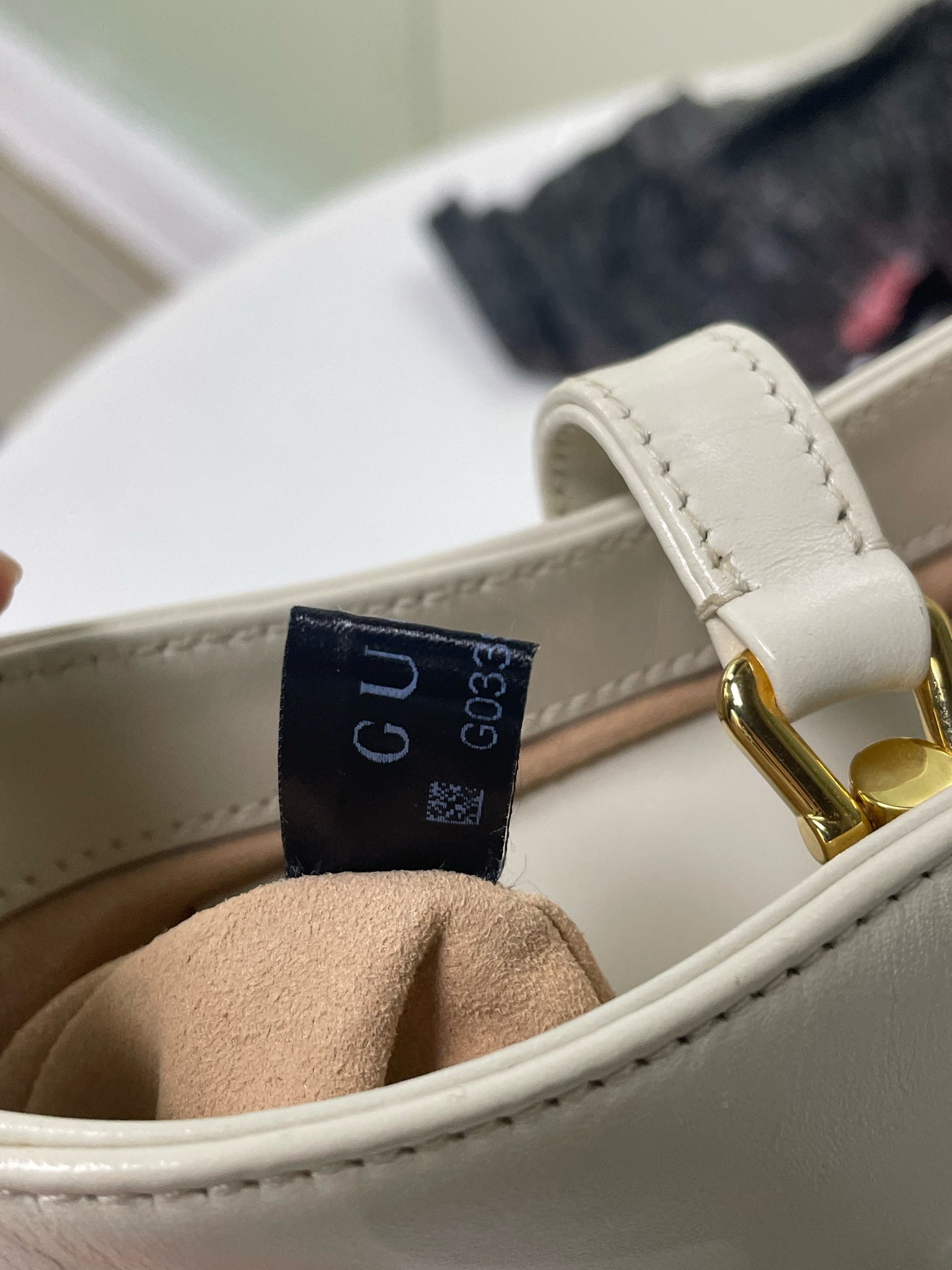 Gucci - Jackie 1961 Mini Shoulder Bag - Smooth leather - Off-white with Gold-Tone Hardware - (mini)