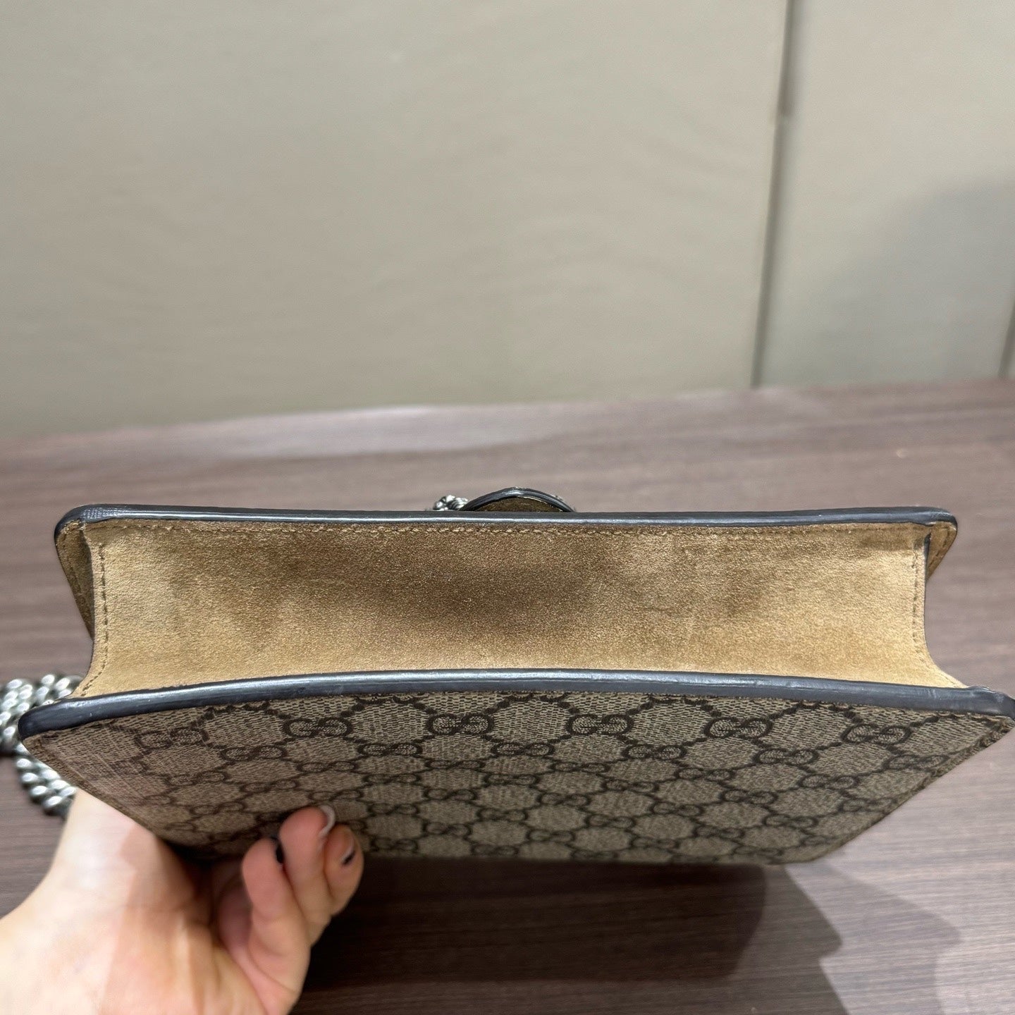 Gucci - Dionysus Mini - GG Supreme canvas with suede and leather trim - Beige - (mini)
