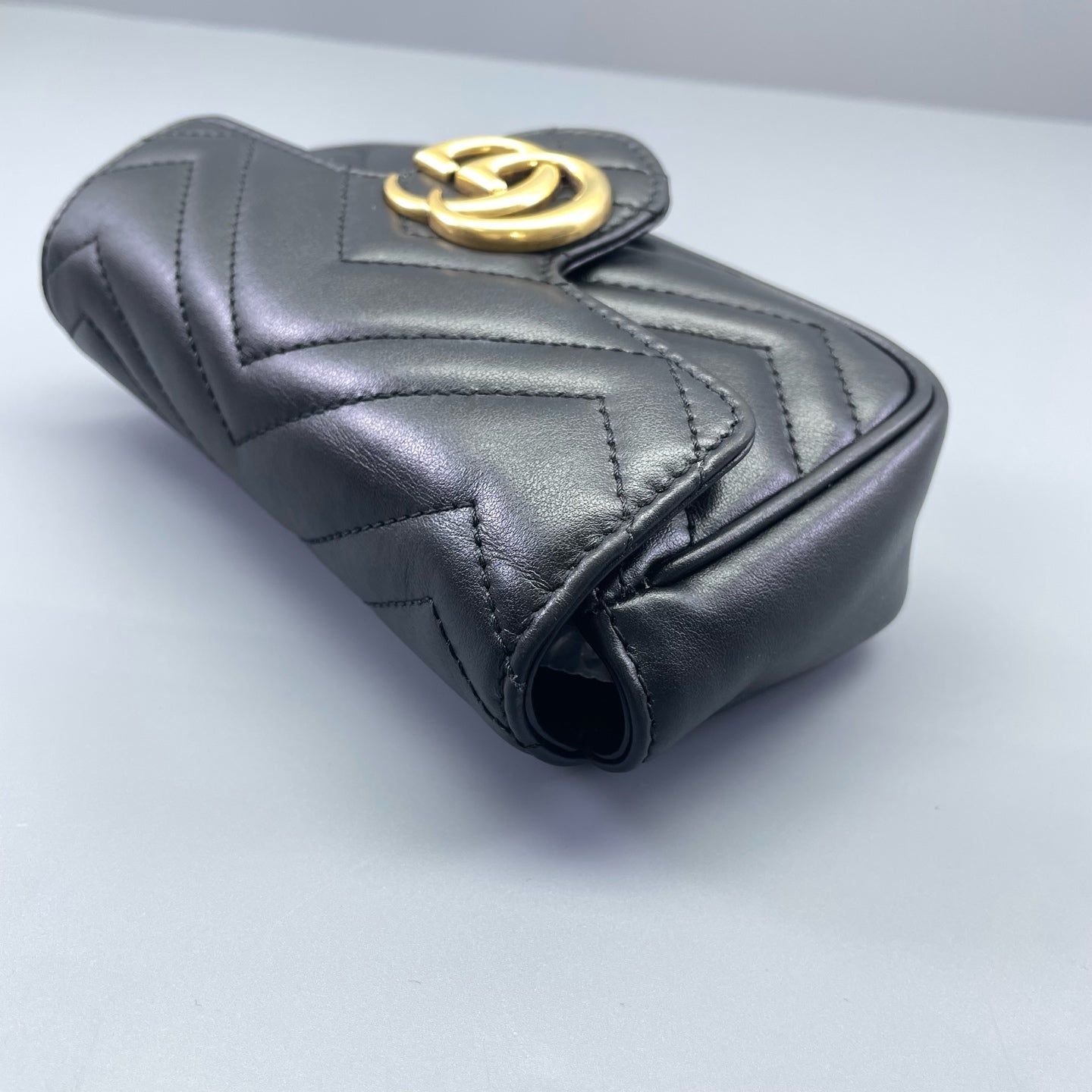 Gucci - Marmont Super Mini - Leather - Black - (mini)