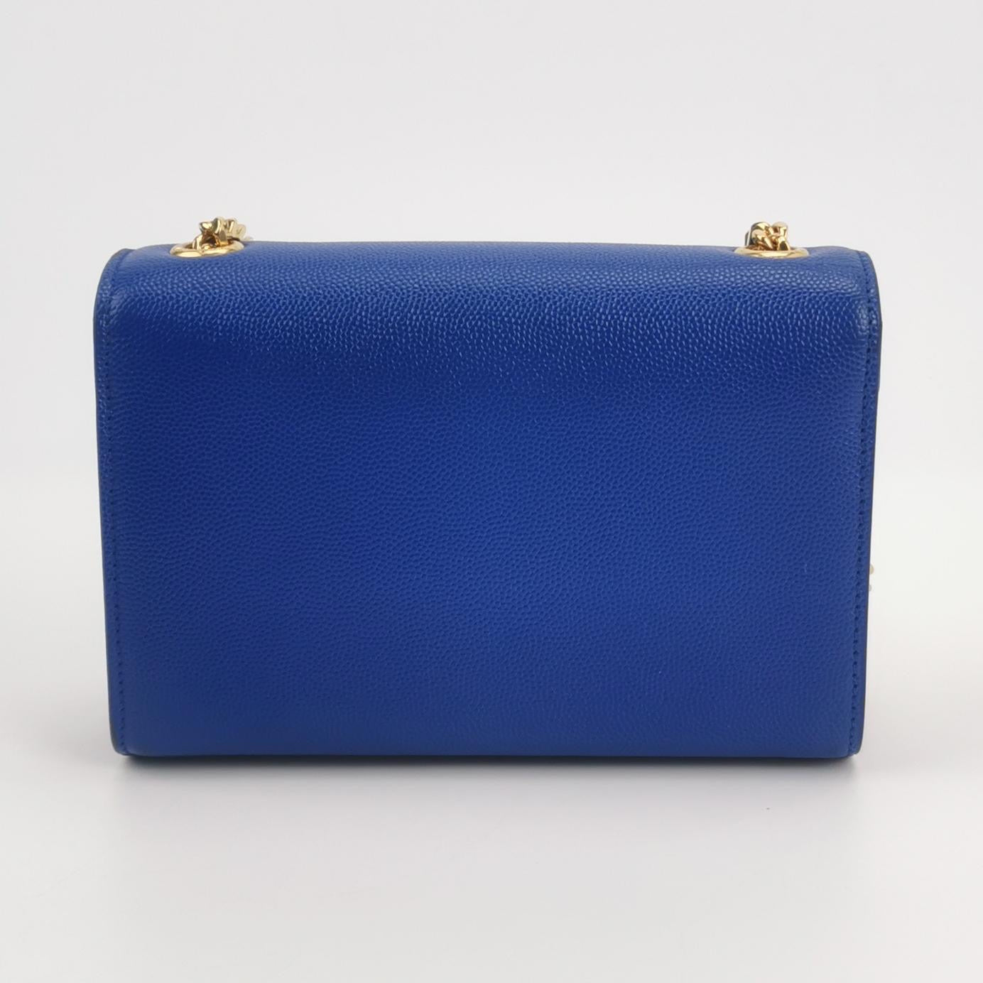 Saint Laurent - Kate - Grained Leather - Blue - (mini)