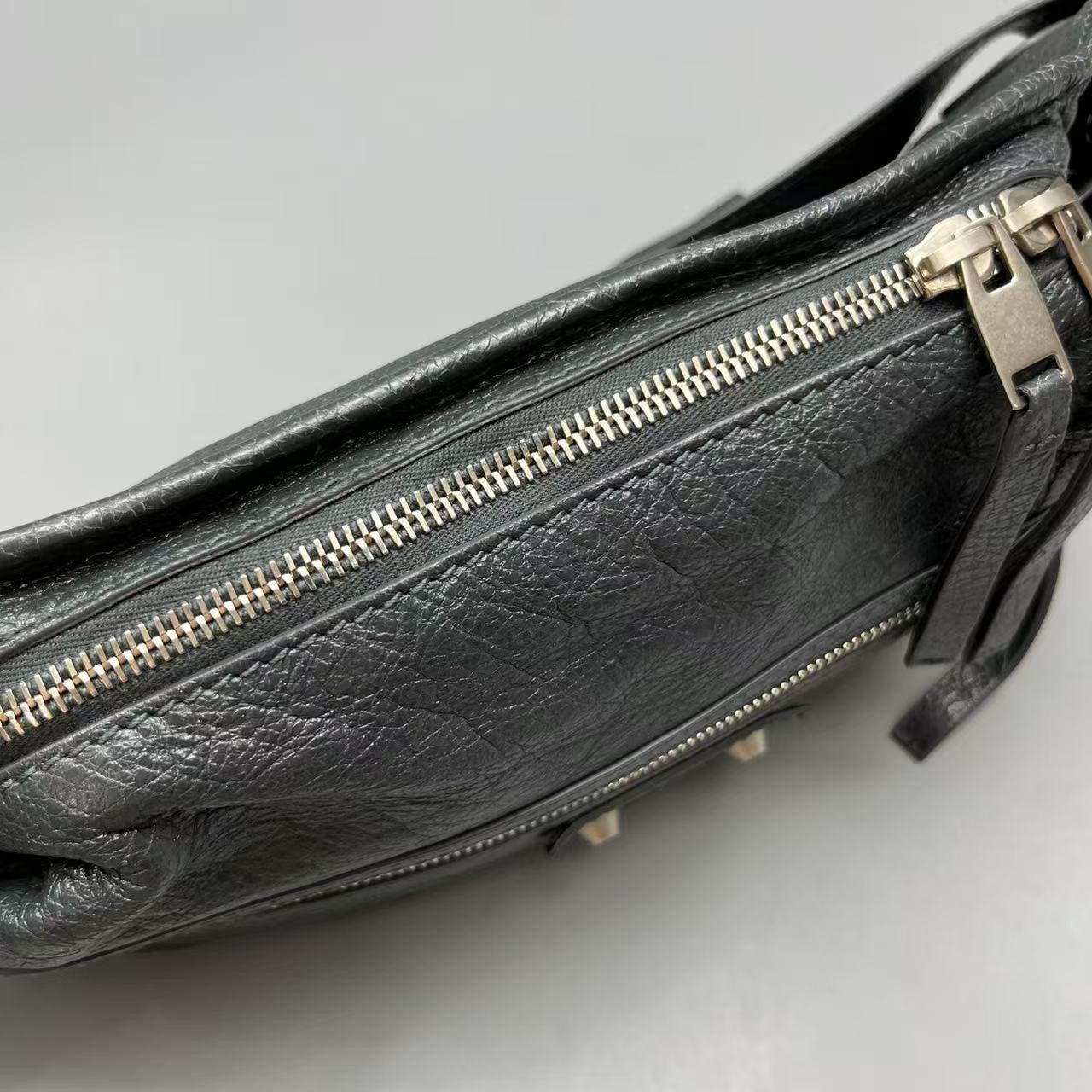 Balenciaga - Explorer Classic Studs Belt Bag - Leather - Grey - (medium)