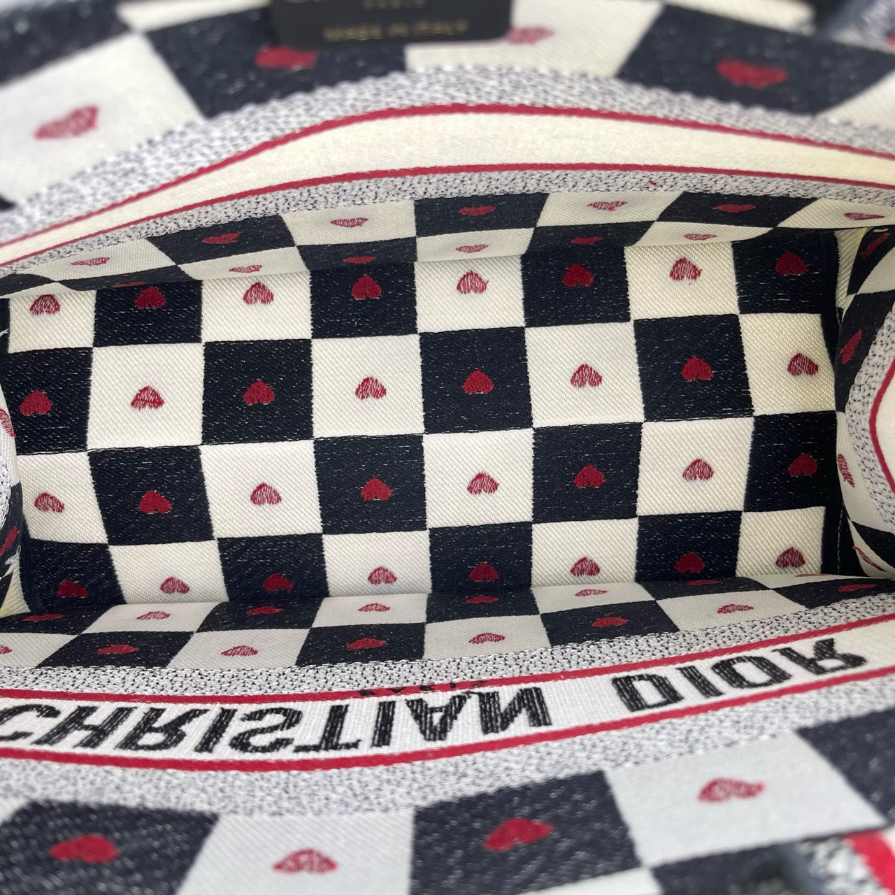 Dior - Book Tote - Embroidered canvas - Multicolour - (Medium)