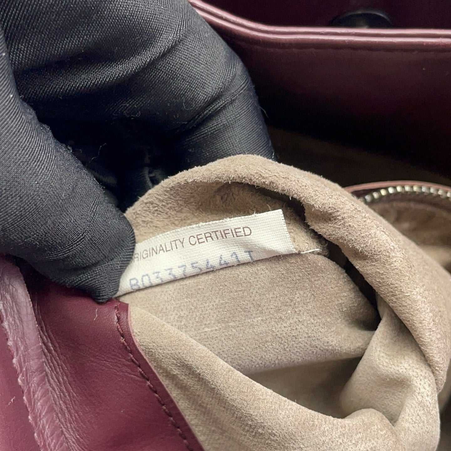 Bottega Veneta - Roma Woven Handbag - Leather - Burgundy - (Medium)