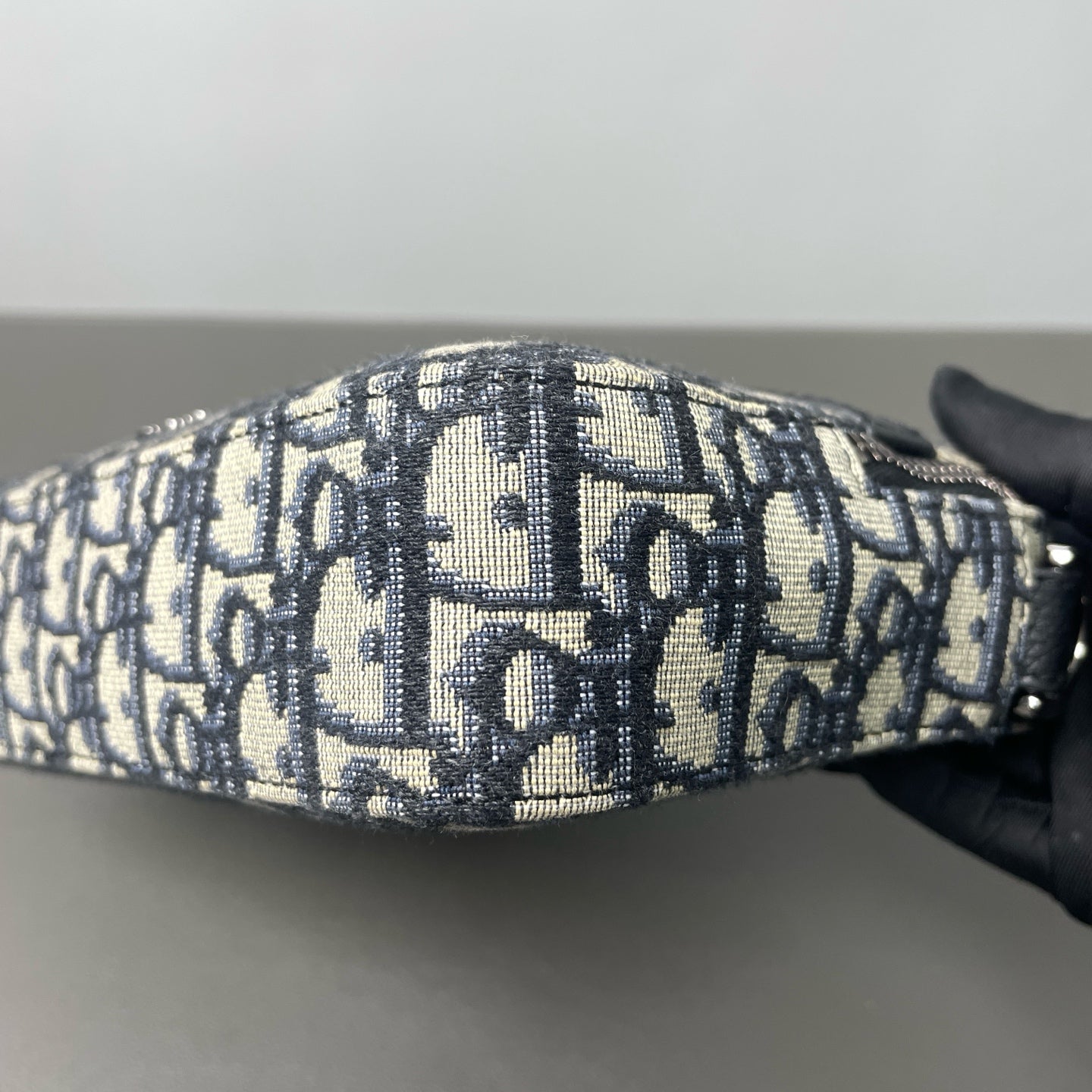 Dior - Safari Messenger Bag - Canvas and cowhide leather - Beige and Black - (small)