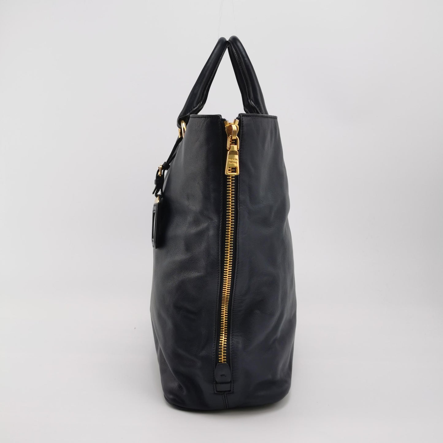 Prada - BN1713 - Cowhide leather - Navy - (large)