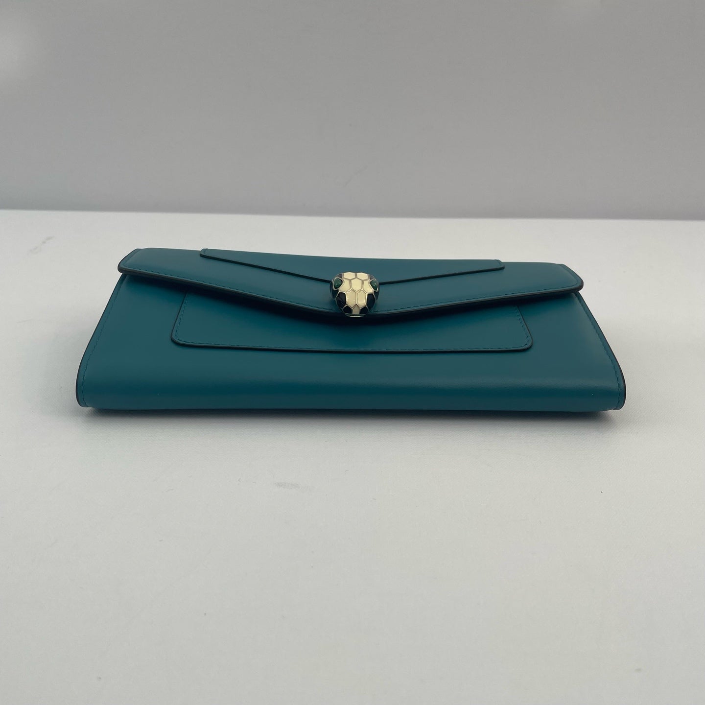 Bvlgari - Serpenti Forever Long Wallet - Leather - Blue - (medium)