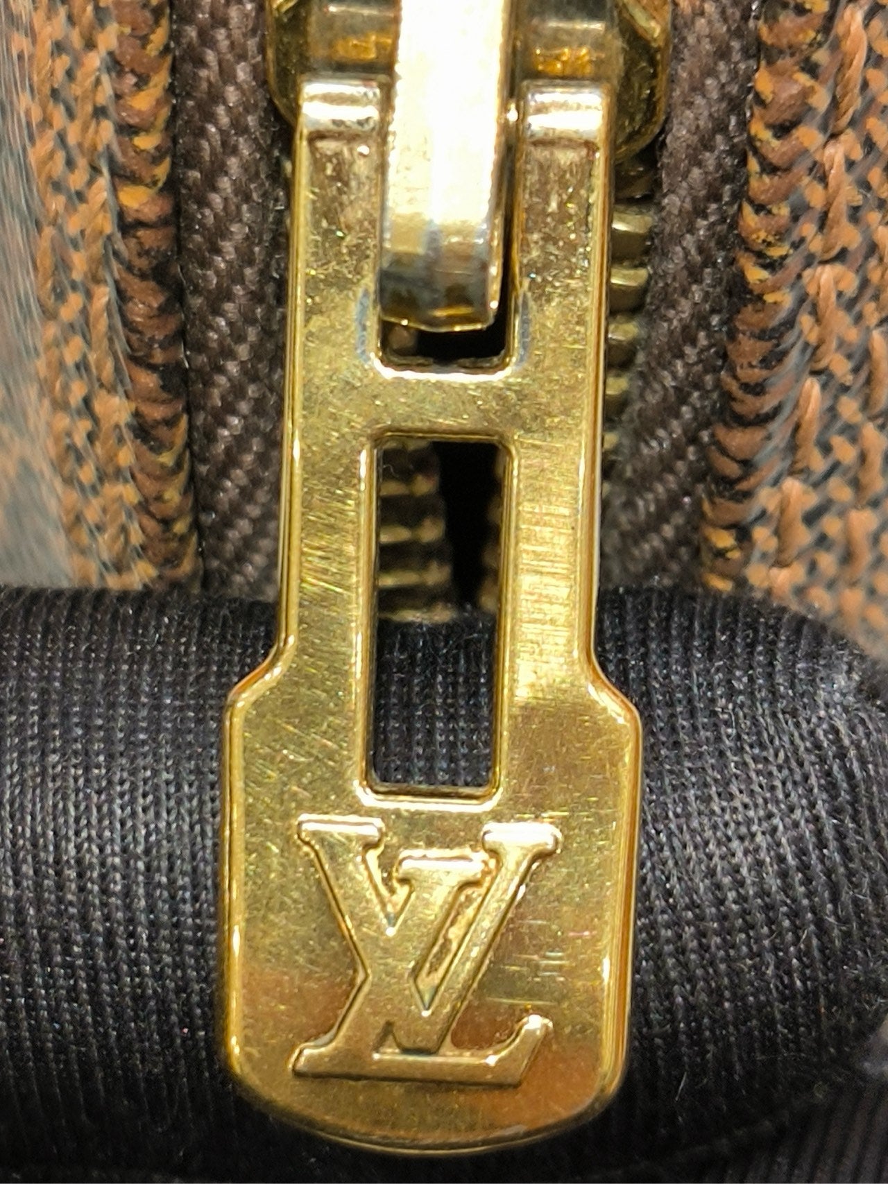 Louis Vuitton - Alma BB - Damier Ebene coated canvas with smooth leather trim - Brown - (mini)
