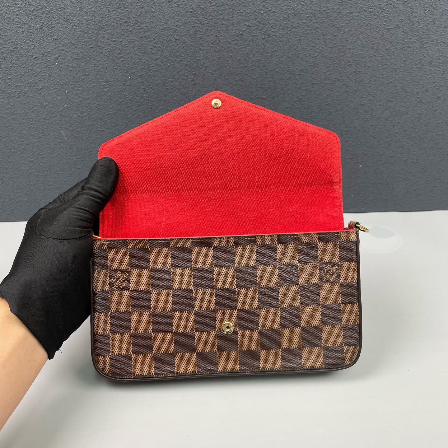 Louis Vuitton - Multi Pochette Accessoires (Main Pouch) - Coated canvas with textile lining - Brown - (Small)