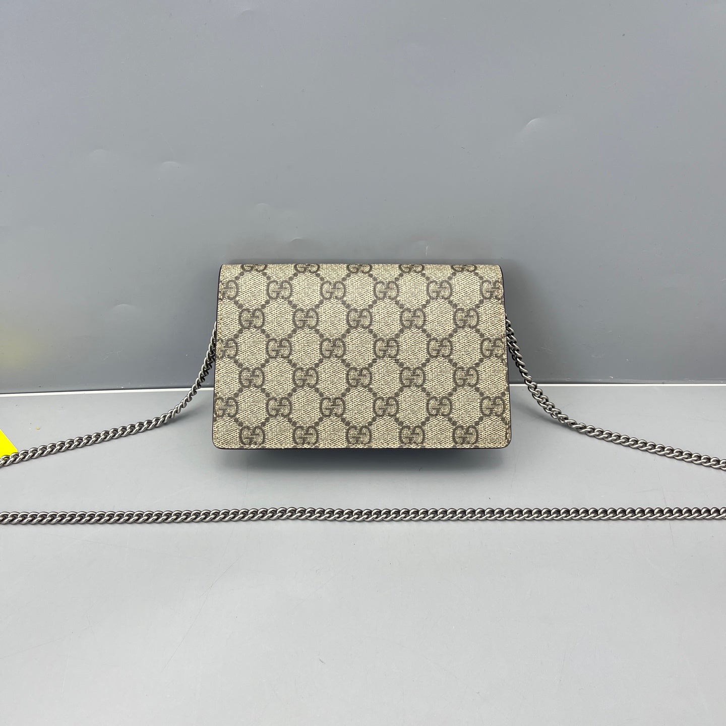 Gucci - Dionysus Super Mini Bag - GG Supreme coated canvas with suede and leather trim - Beige - (mini)