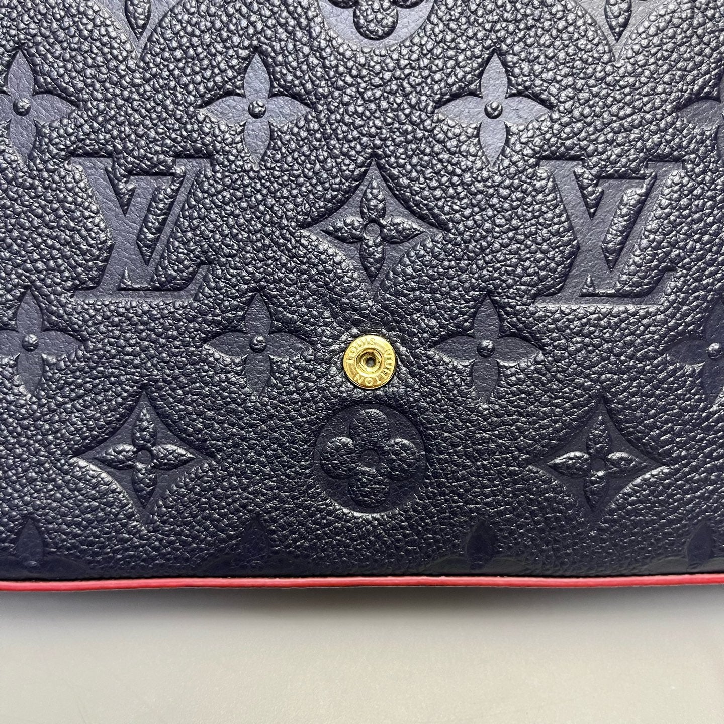 Louis Vuitton - Pochette Félicie - Monogram Empreinte Leather - Blue - (mini)