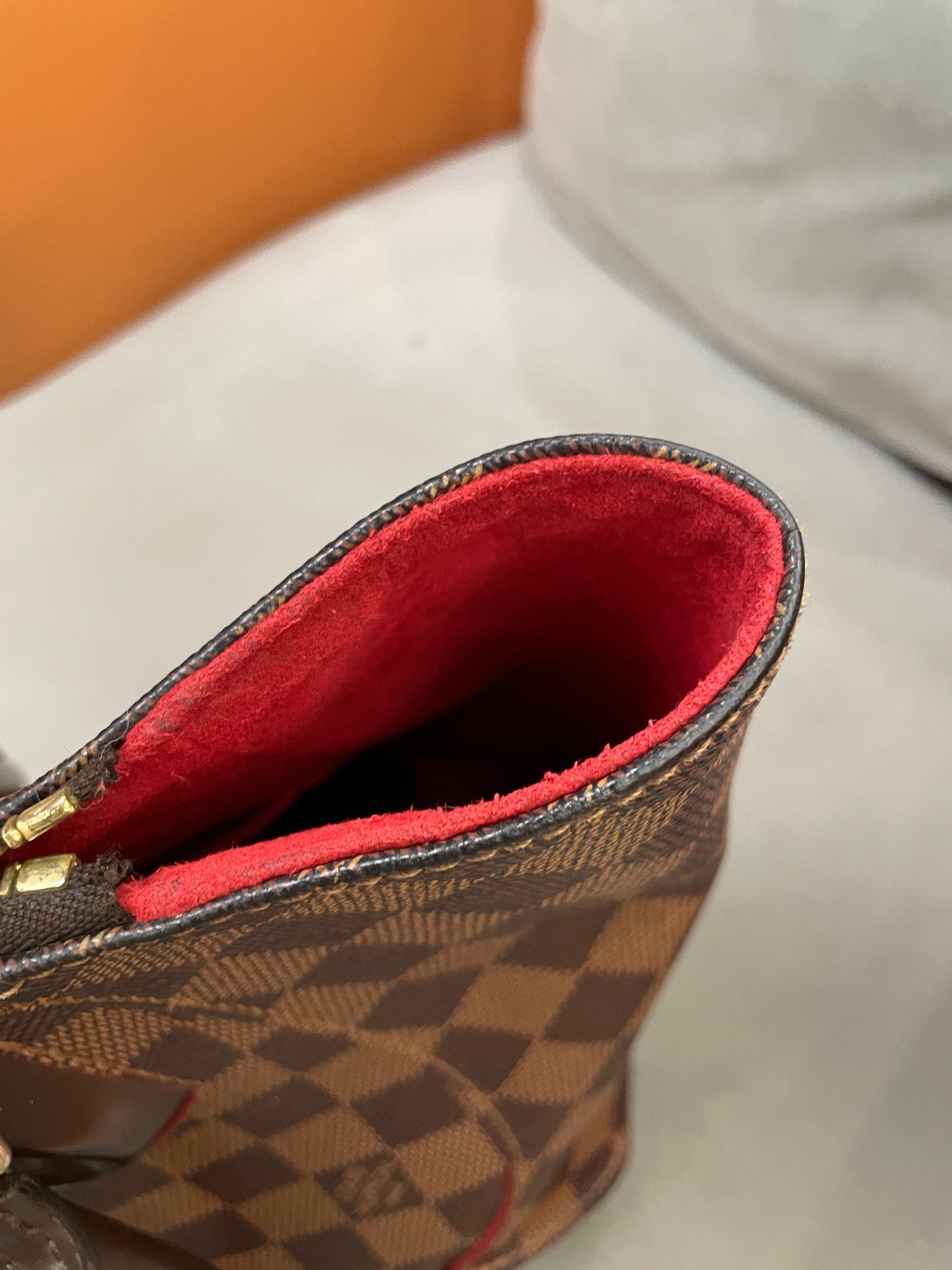 Louis Vuitton - Pallas BB - Damier Ebene coated canvas with leather trim - Brown - (mini)