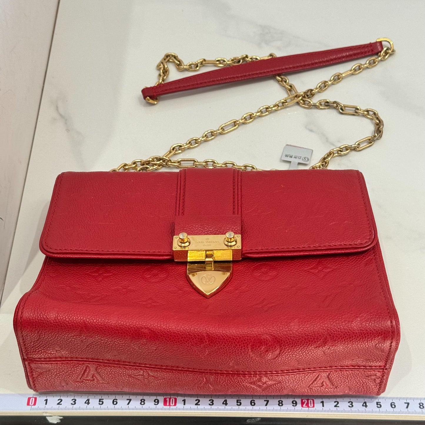 Louis Vuitton - Saint Sulpice - Leather - Red - (medium)
