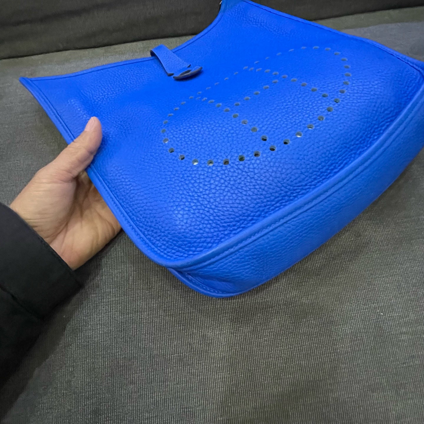 Hermès - Evelyne 29 - Leather - Blue - (medium)