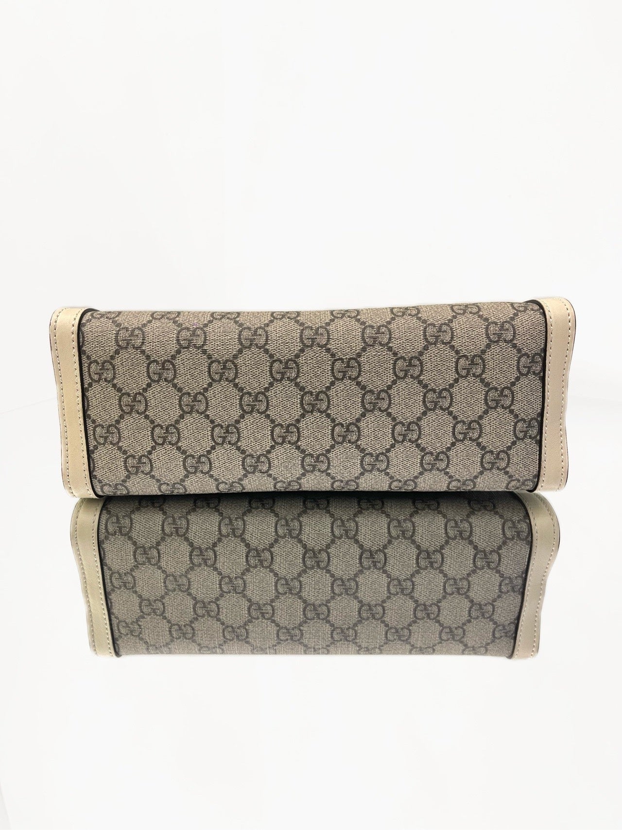 Gucci - Padlock - Coated canvas and Leather - Beige - (small)