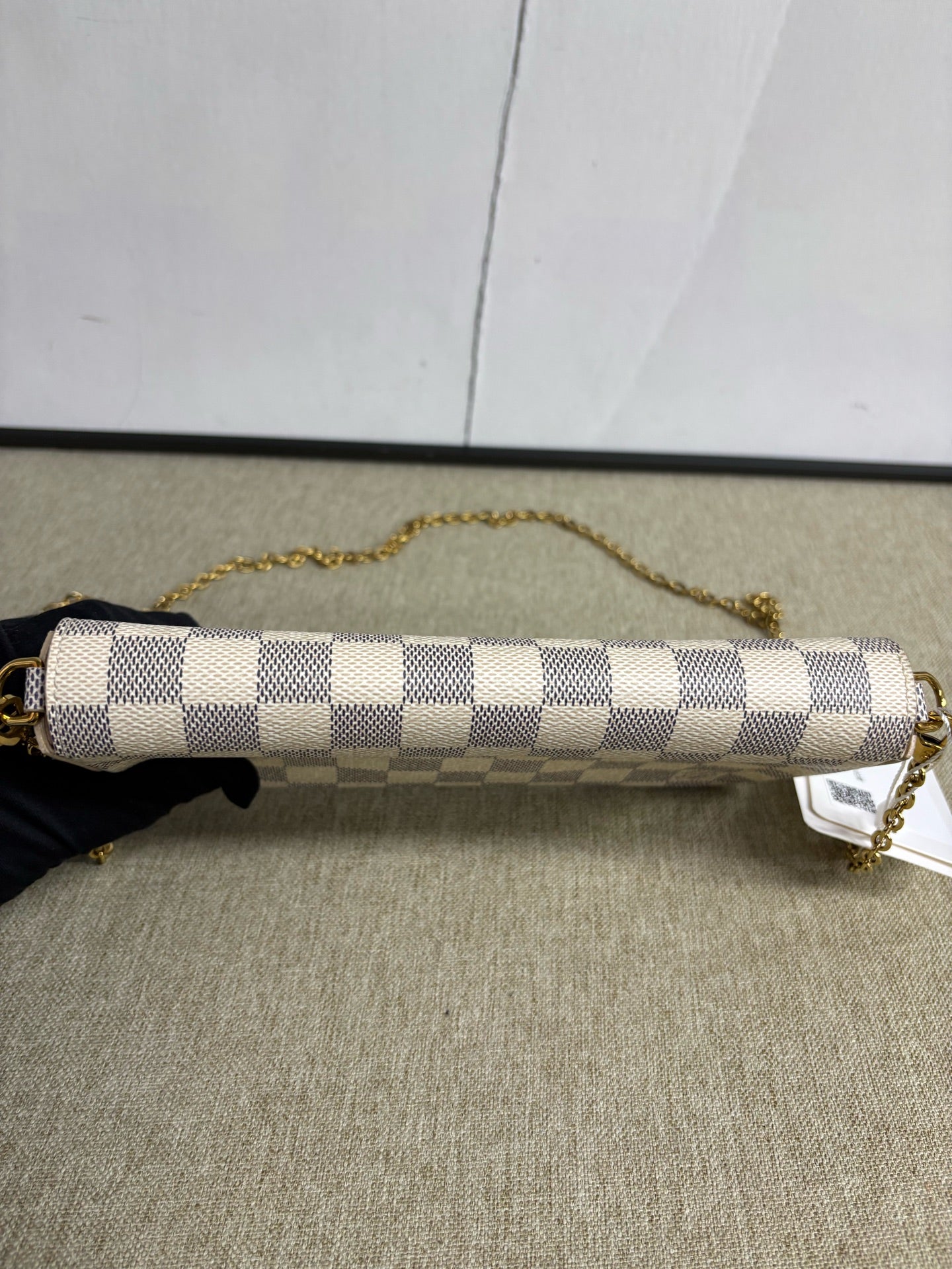 Louis Vuitton - Félicie Pochette - Damier Azur coated canvas - White - (mini)