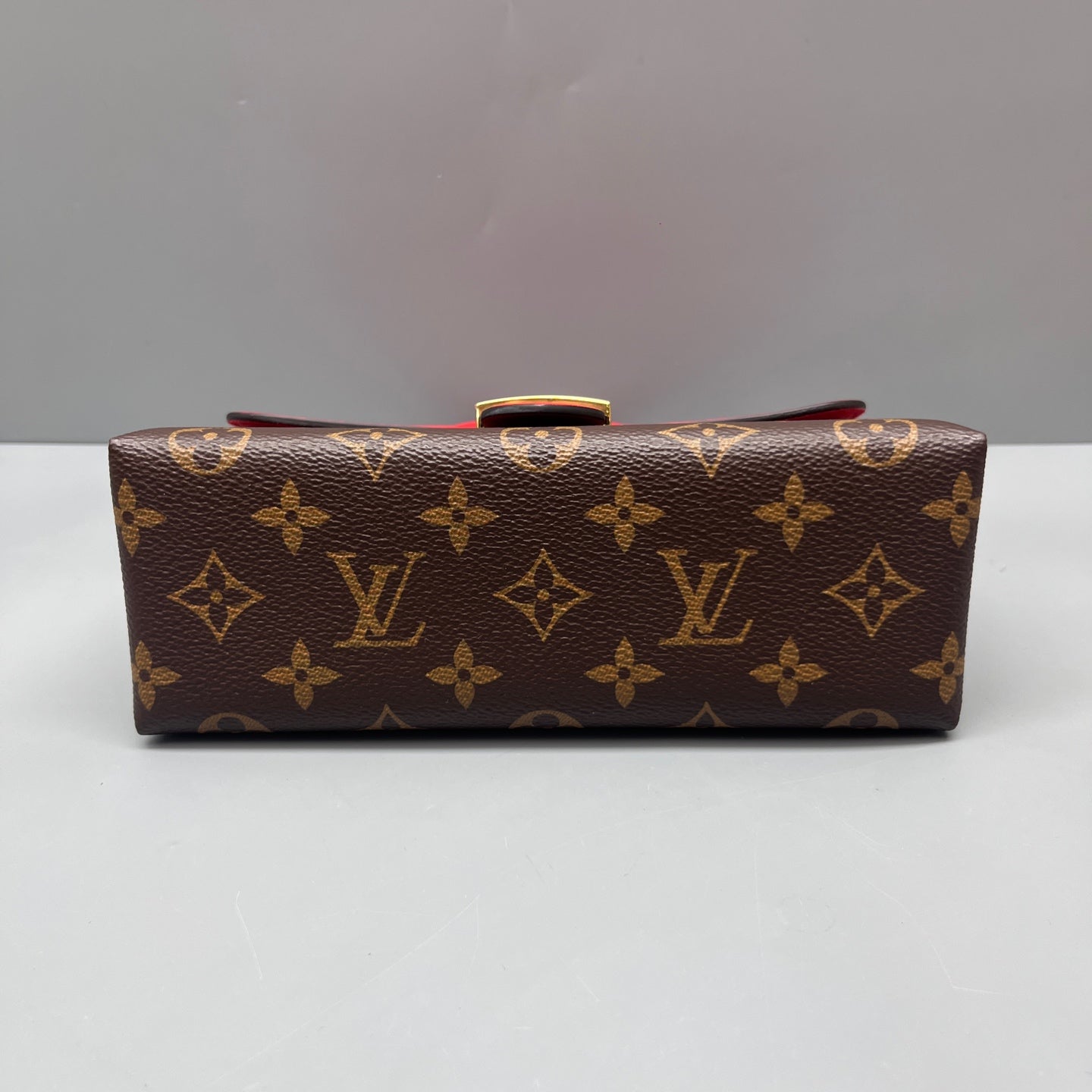 Louis Vuitton - Locky BB - Monogram canvas and smooth leather - Brown and Red - (mini)