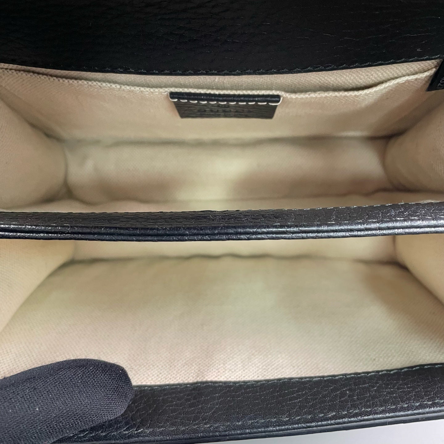 Gucci - Dionysus Bamboo Top Handle Bag with Crystal Closure - Leather - Black - (small)