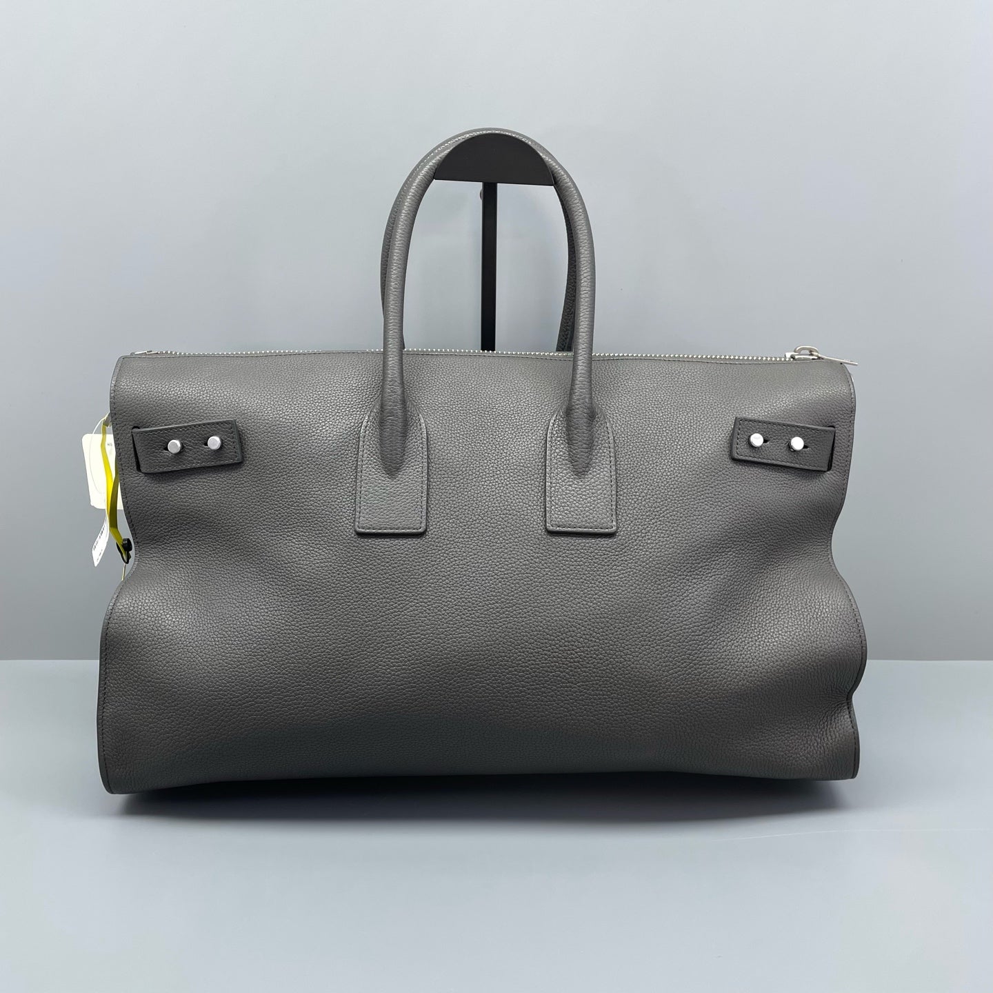 Saint Laurent - Sac de Jour - Pebbled calfskin leather - Grey - (Large)