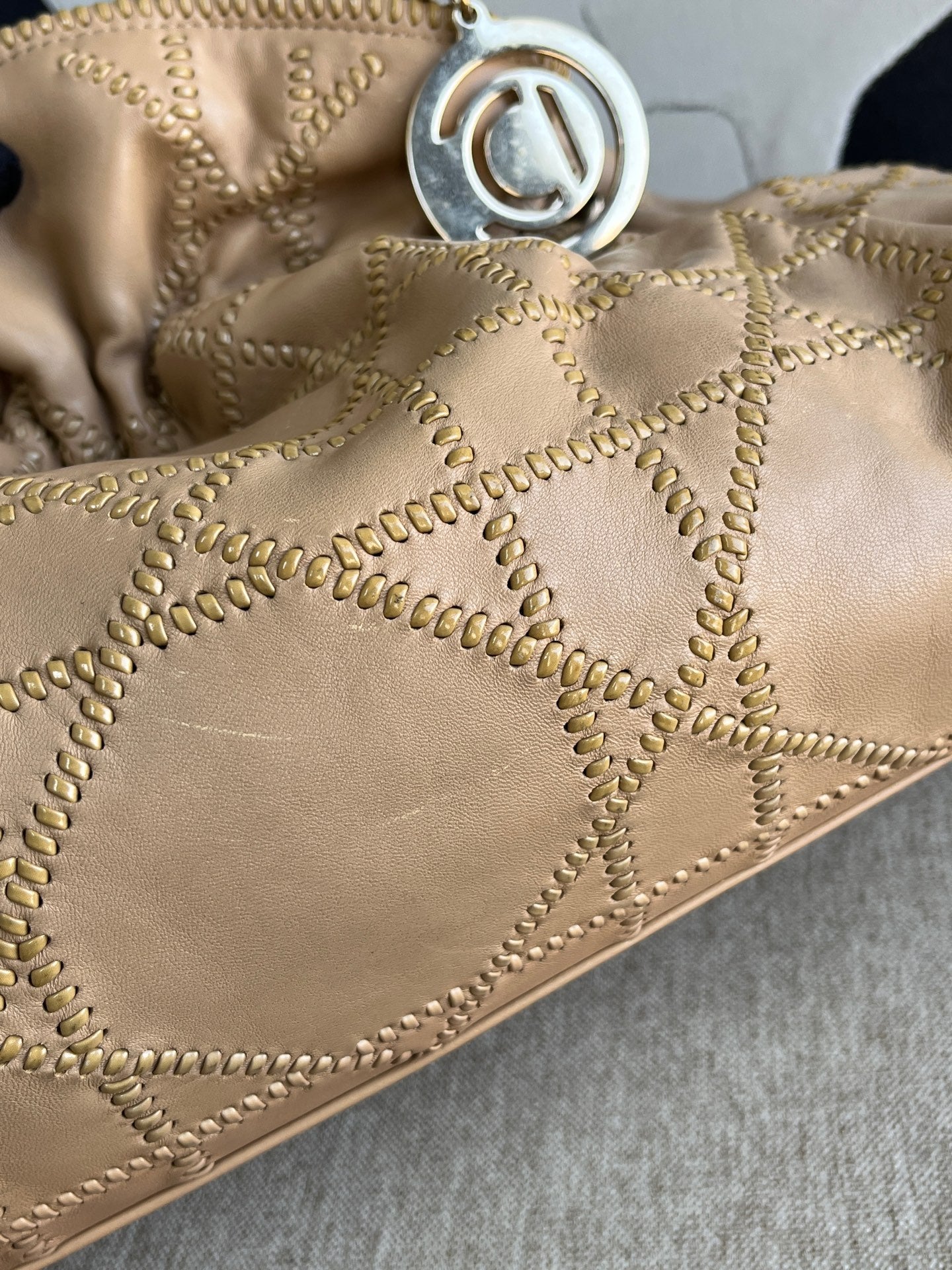 Dior - Le Trente - Lambskin leather - Beige - (Large)