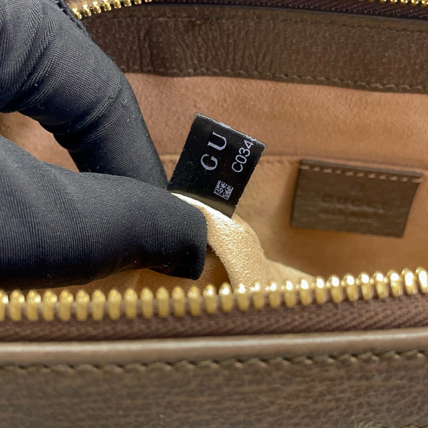 Gucci - Ophidia Small Tote Bag - GG Supreme canvas and leather - Brown - (small)