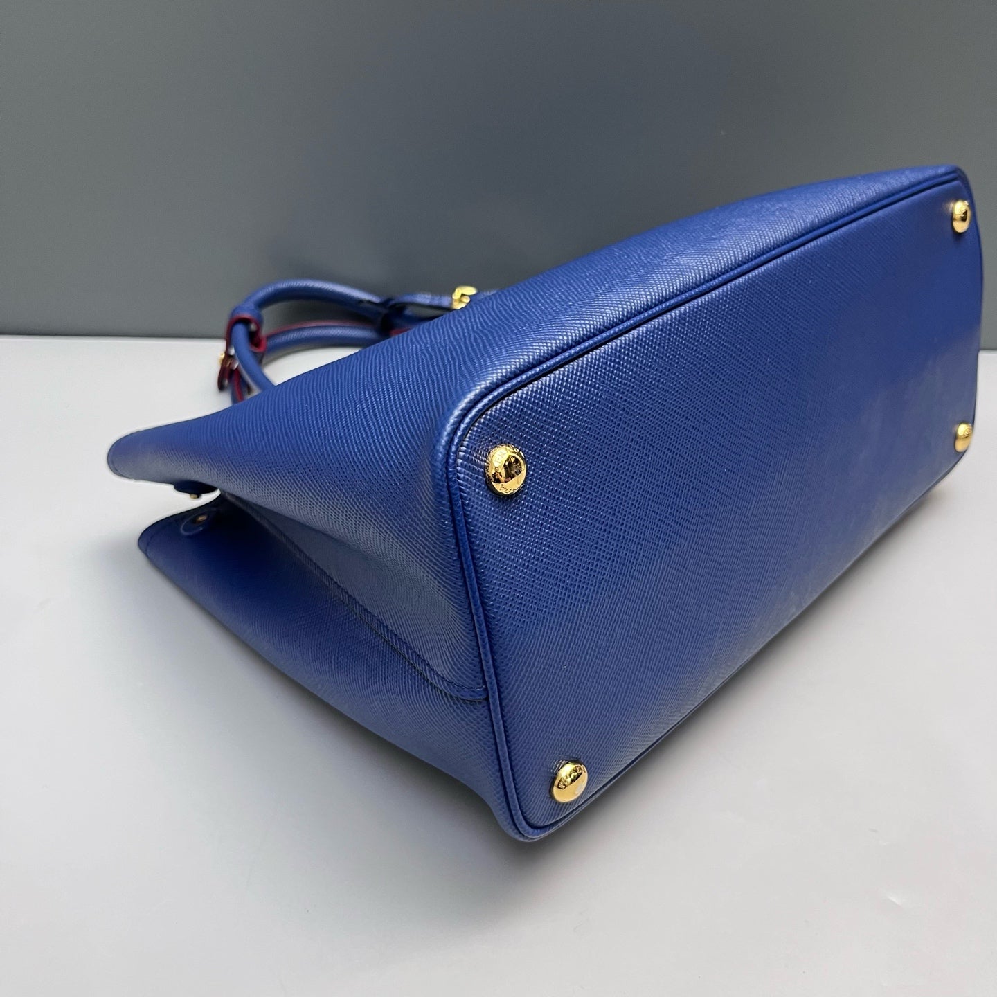 Prada - Galleria Bag - Saffiano leather - Blue - (large)