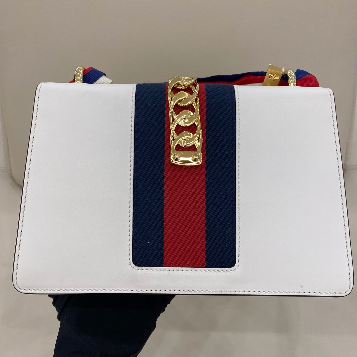 Gucci - Sylvie - Leather - White - (medium)