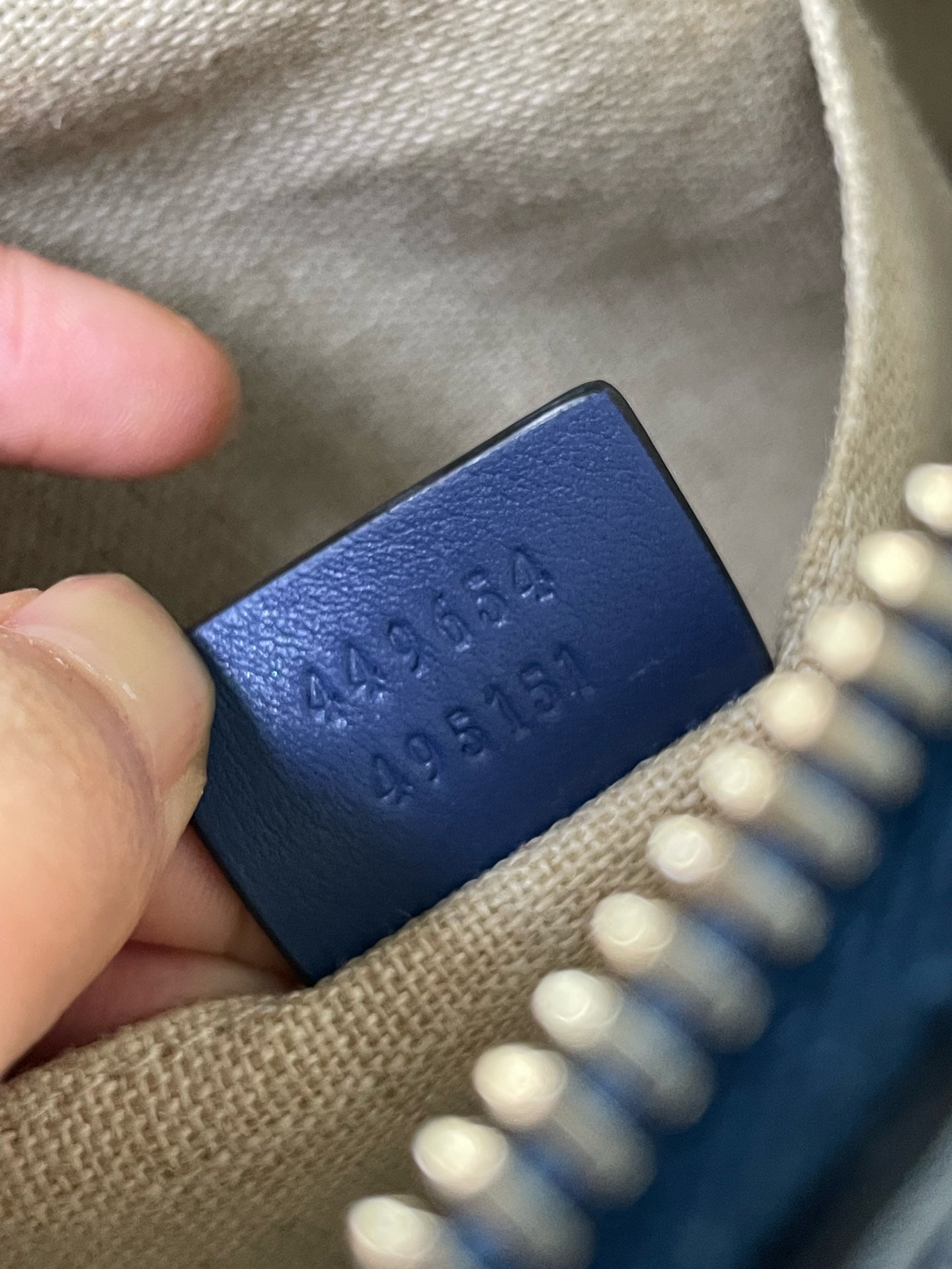 Gucci - Microguccisima Dome Satchel - Leather - Blue - (Small)