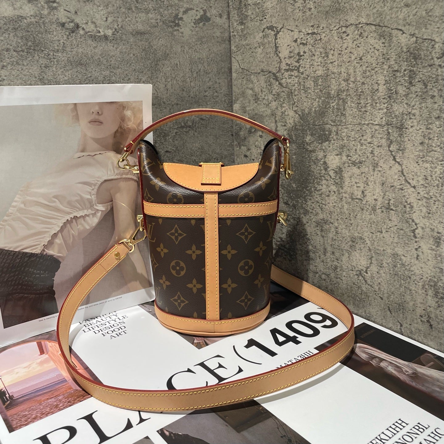 Louis Vuitton - Cannes Bag - Monogram coated canvas and Vachetta leather - Brown - (mini)