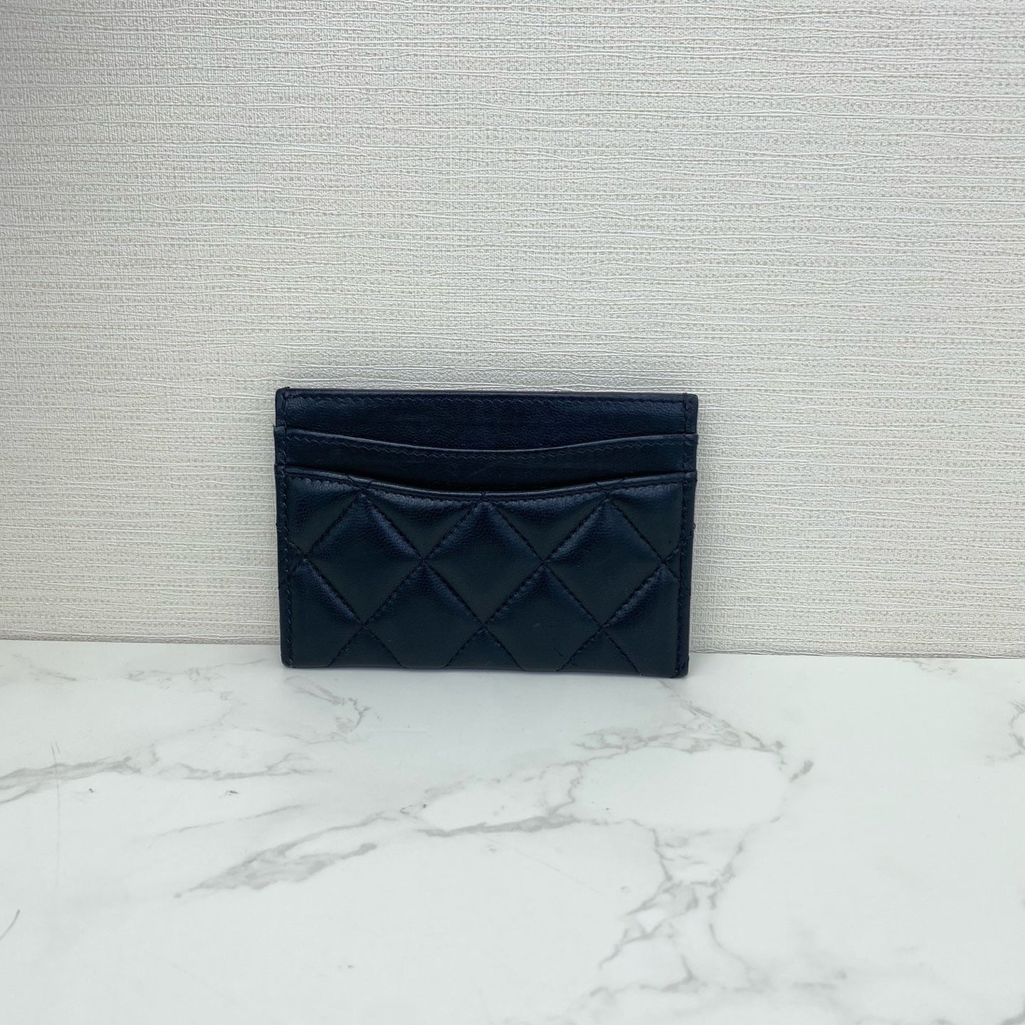 Chanel - Classic Flap Cardholder - Lambskin leather - Black - (small)