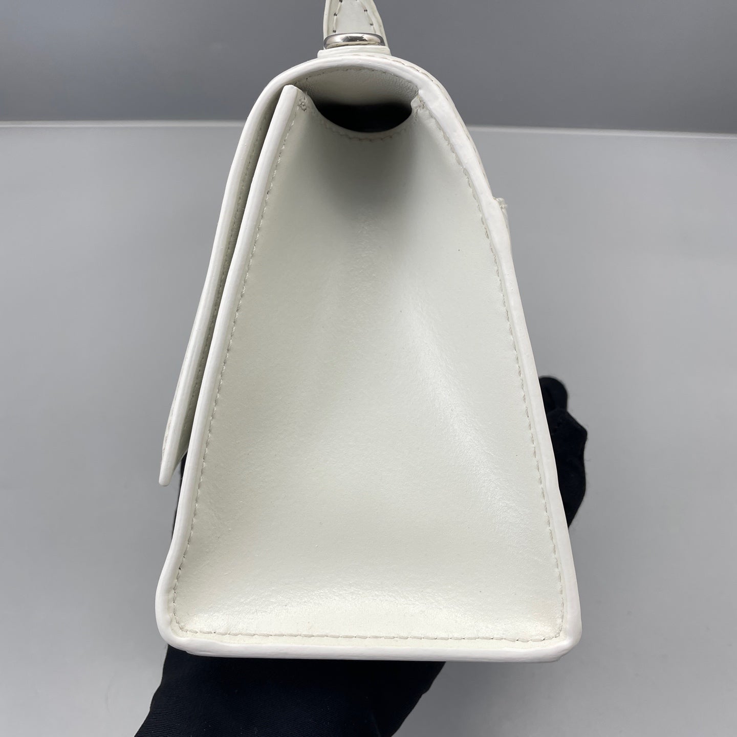 Balenciaga - Hourglass Bag - Leather - White - (small)