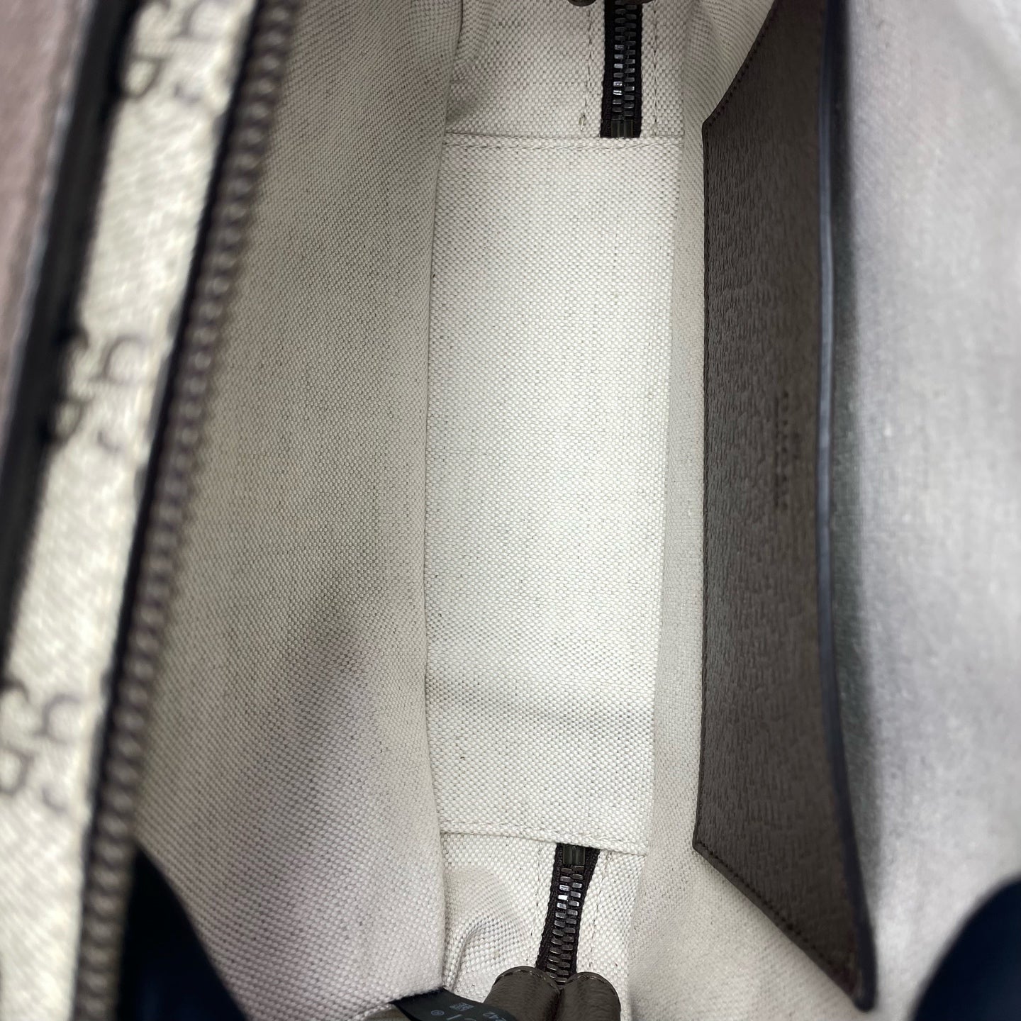 Gucci - Ophidia GG Supreme Camera Bag - GG Supreme canvas with leather trim - Beige and Brown - (Small)
