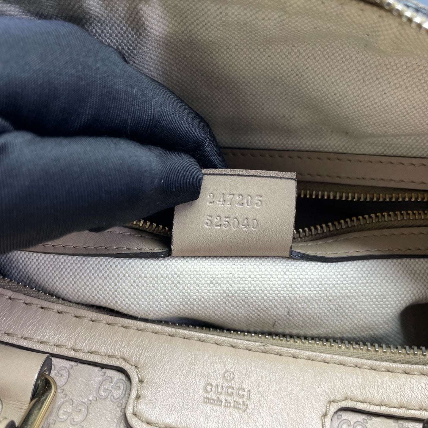 Gucci - Boston Pillow Bag - Leather - Beige - (medium)