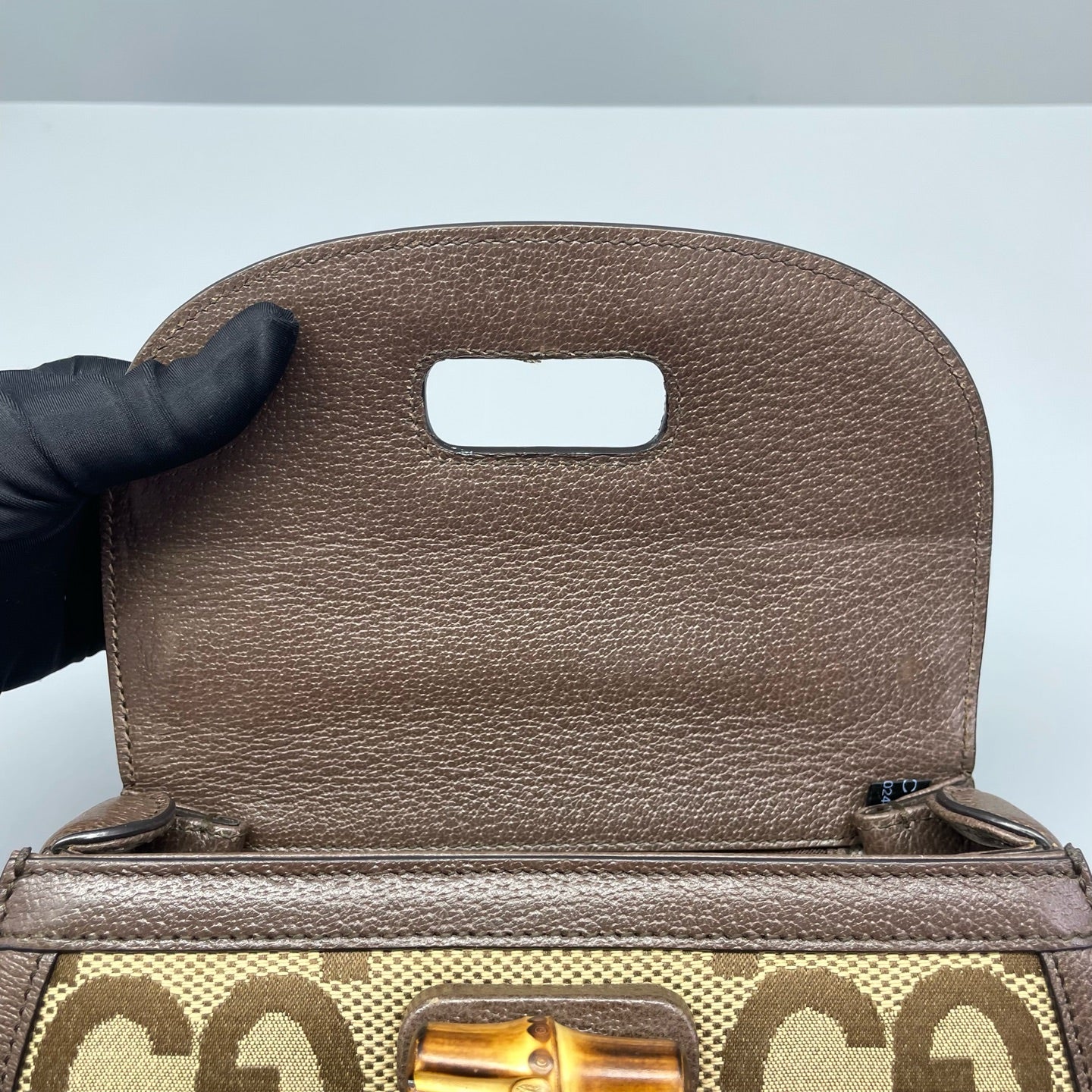 Gucci - Diana Mini Top Handle Bag - Canvas and Leather with Bamboo accents - Brown - (mini)